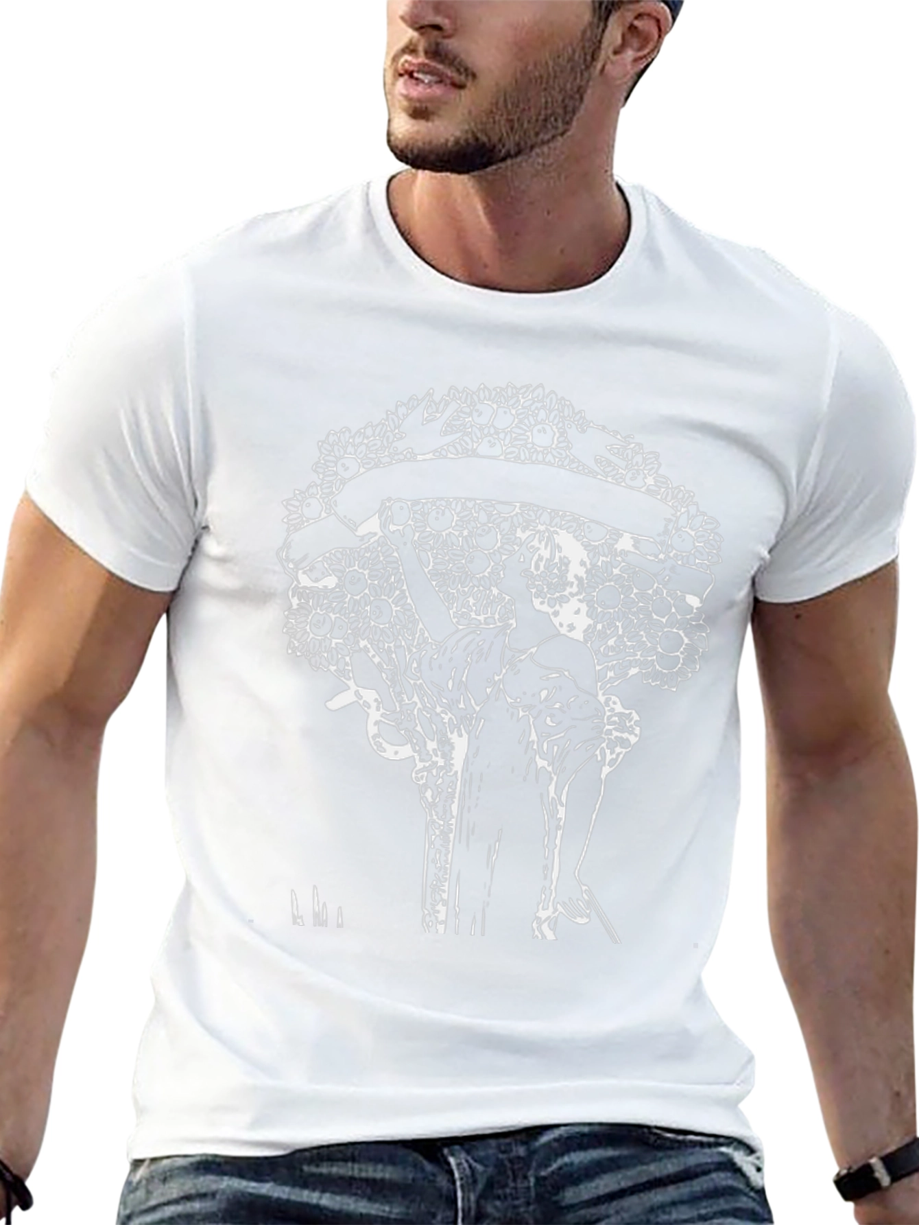 Nature Inspired Graphic T-Shirt