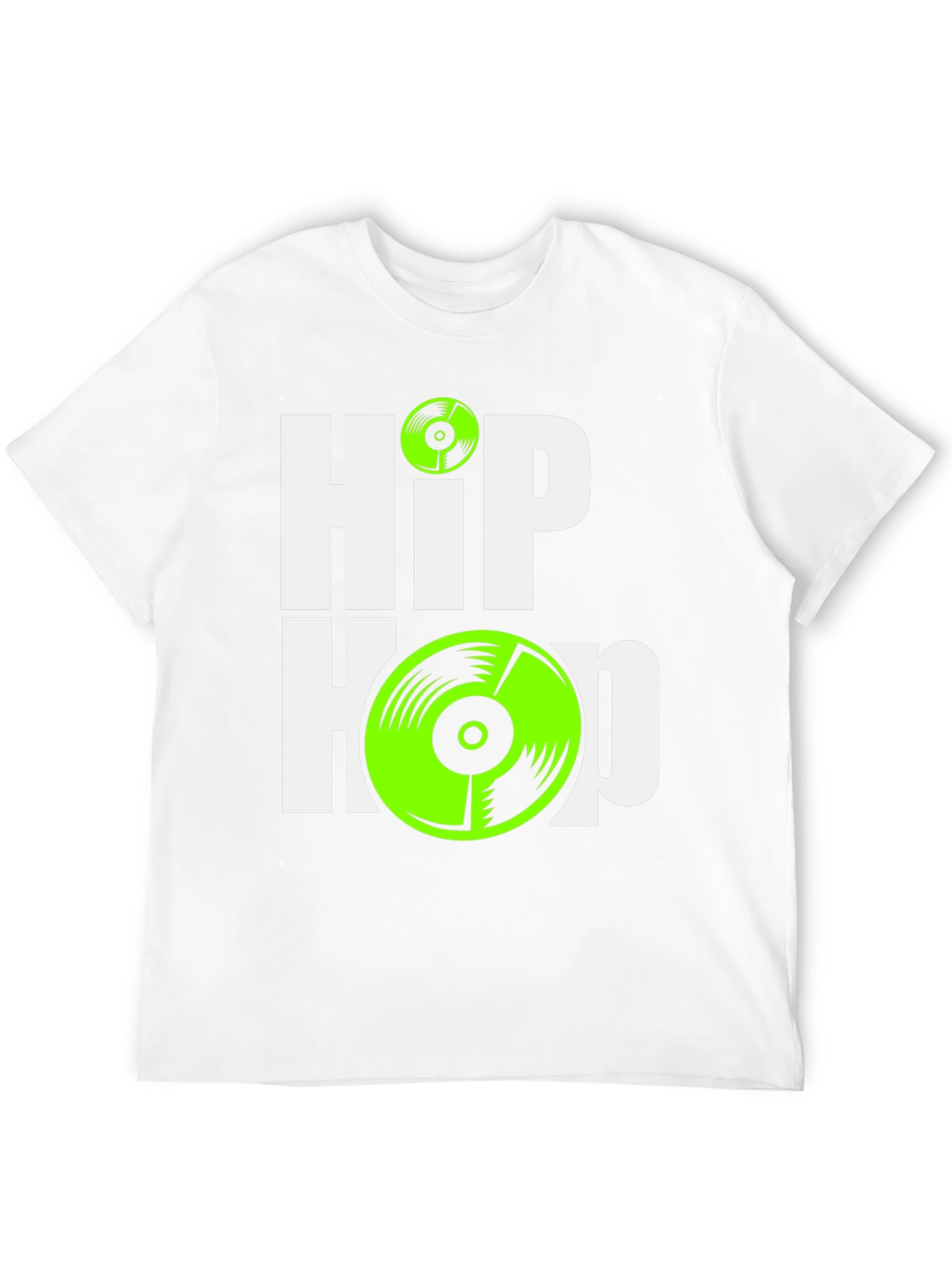 Hip Hop Vinyl Graphic Tee - Cool Music Lover T-Shirt