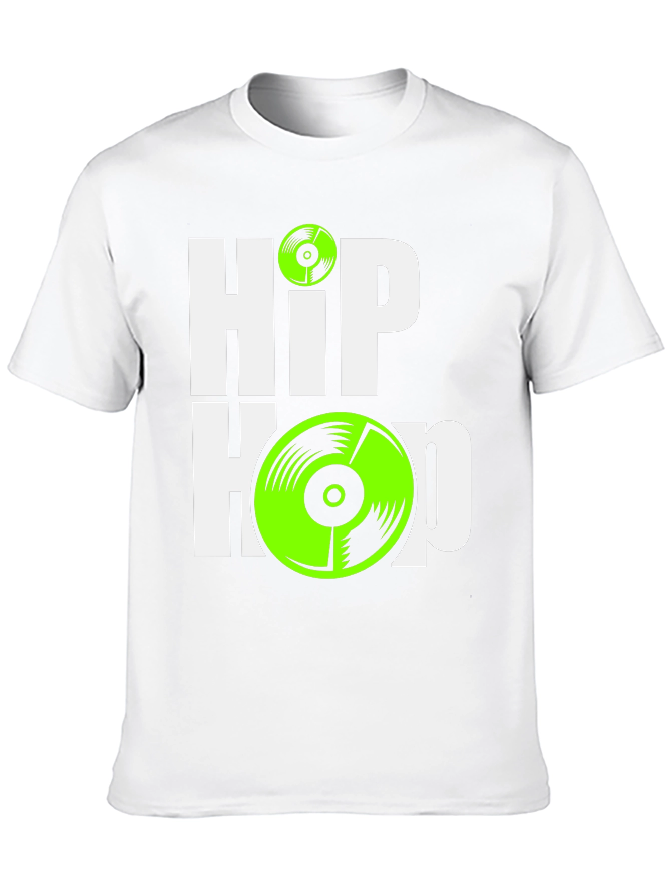 Hip Hop Vinyl Graphic Tee - Cool Music Lover T-Shirt
