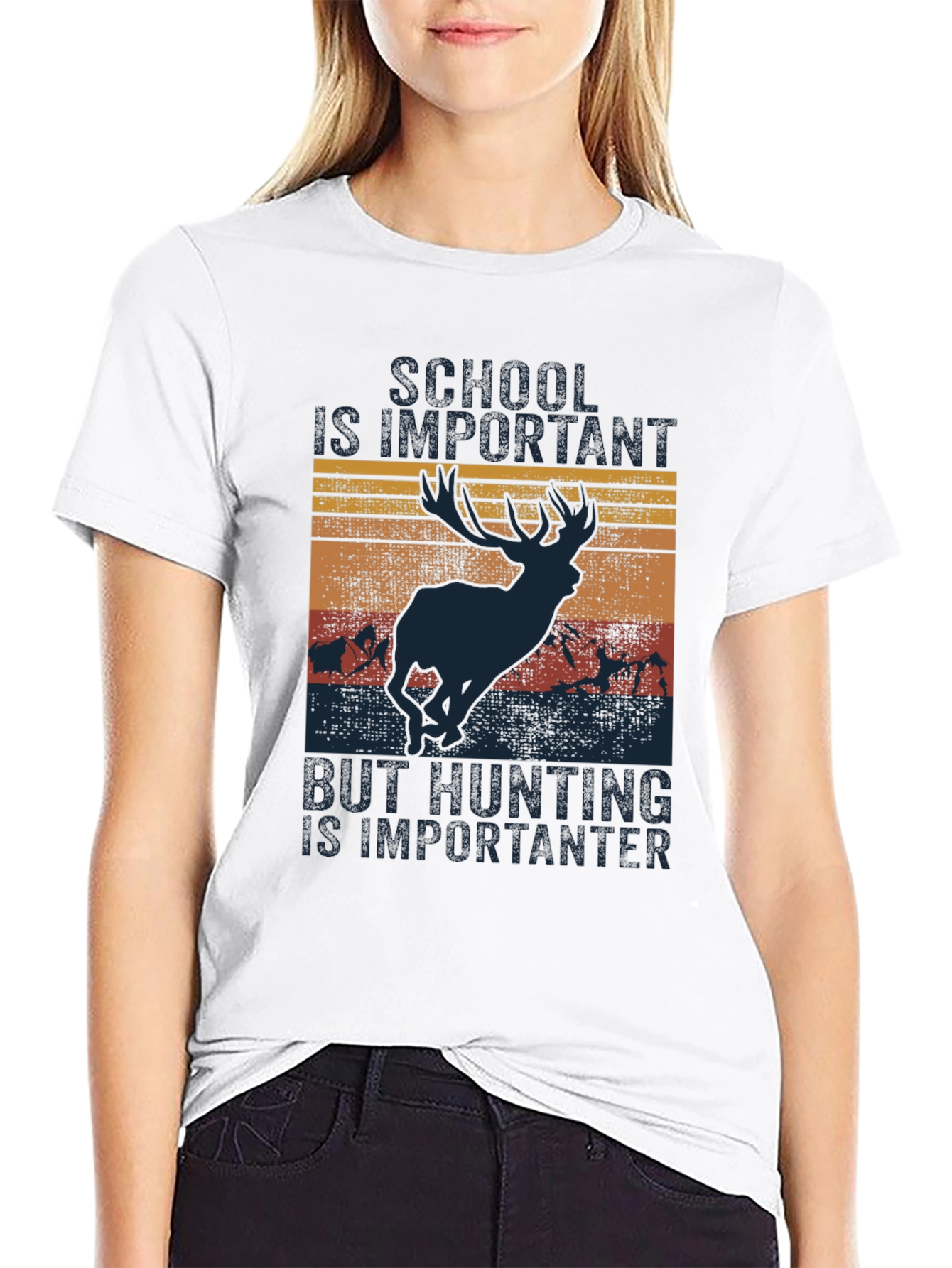School Important Hunting Importanter T-Shirt