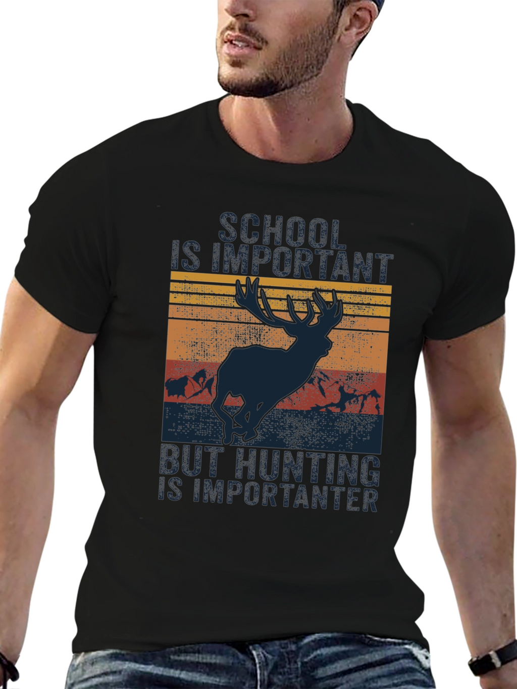 School Important Hunting Importanter T-Shirt