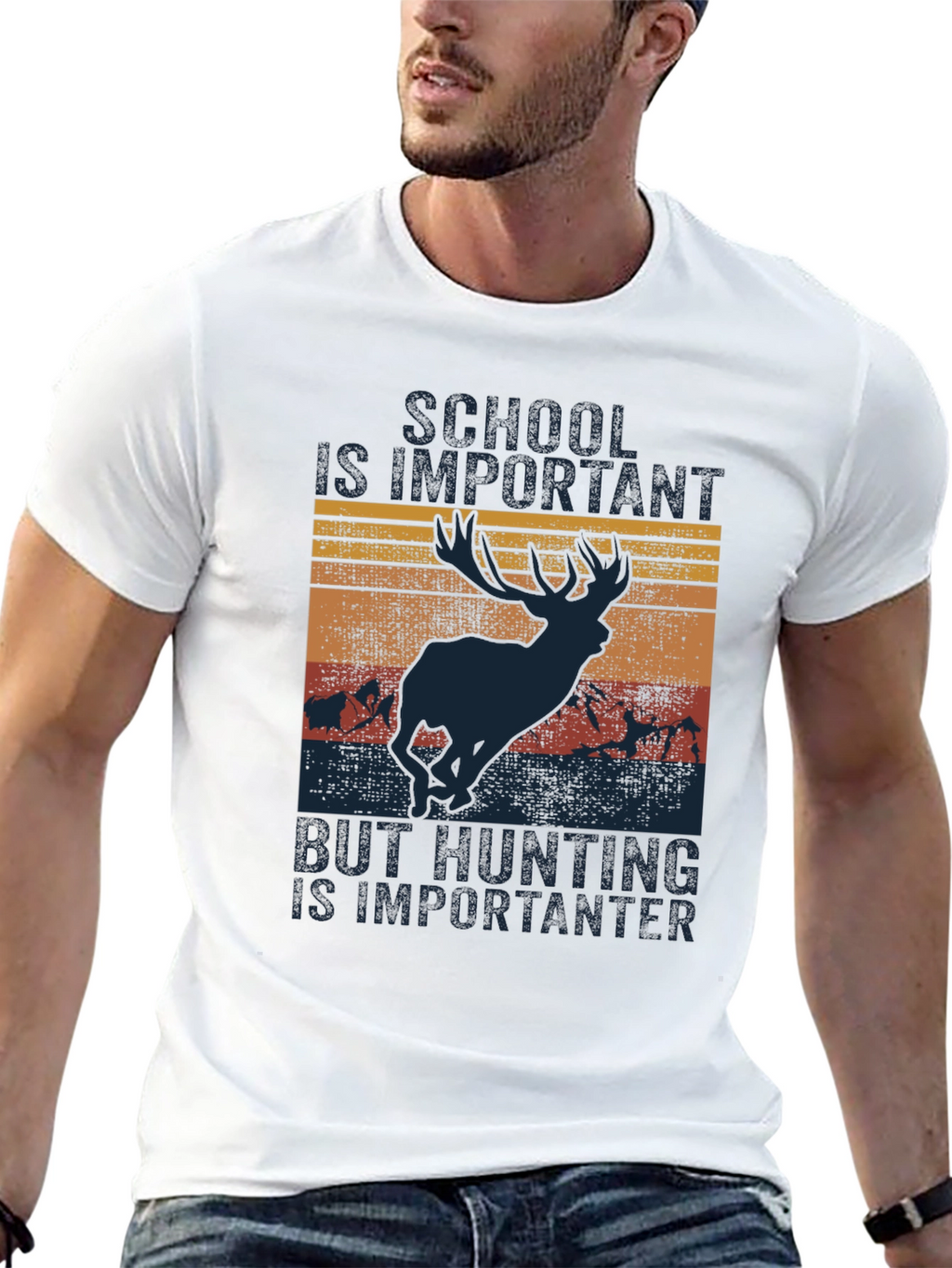 School Important Hunting Importanter T-Shirt