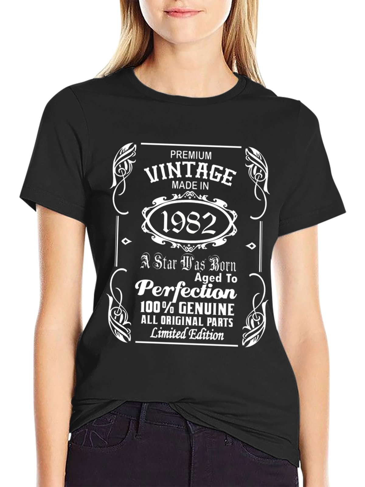 Vintage 1982 Birthday T-Shirt Limited Edition