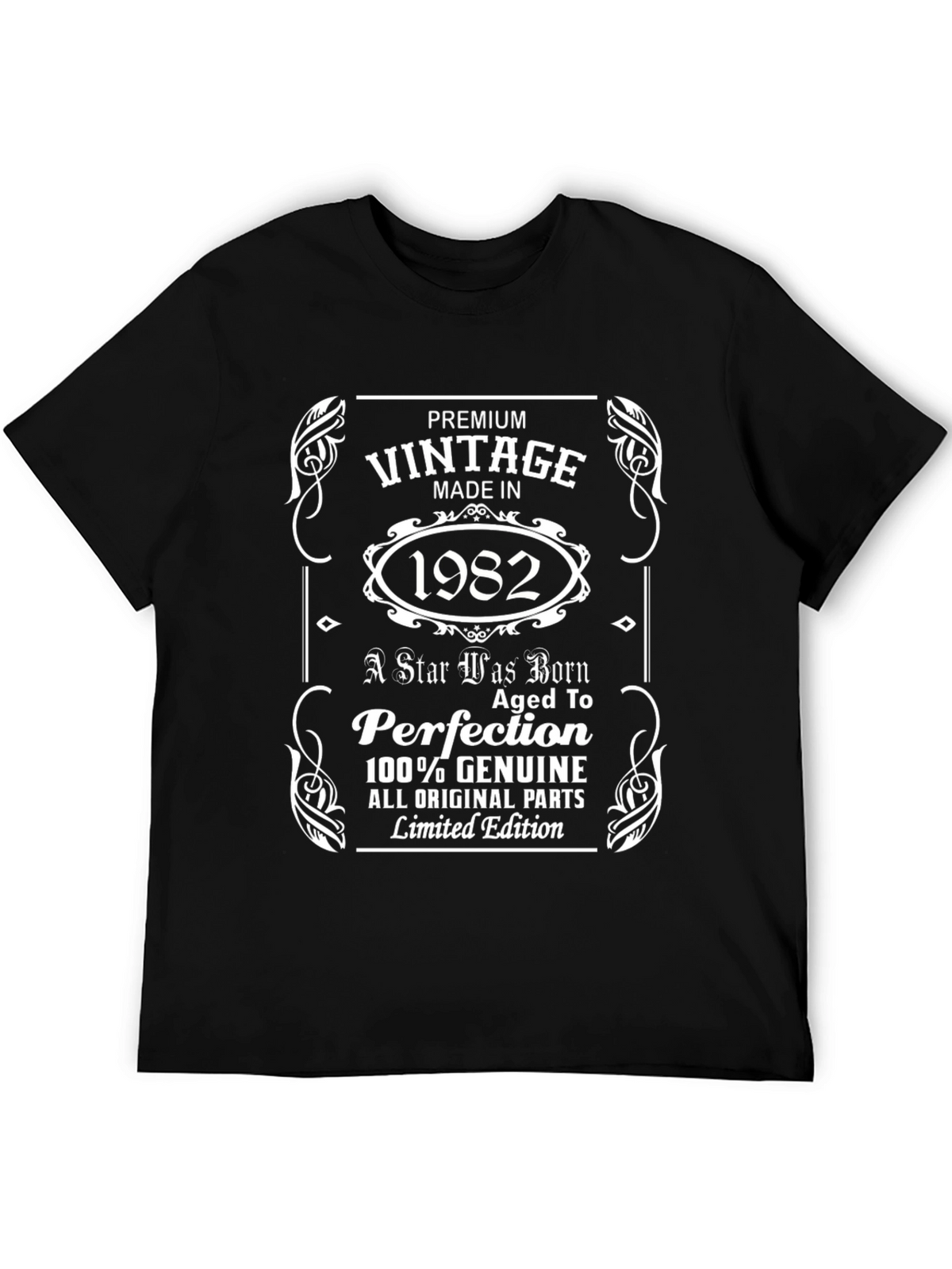 Vintage 1982 Birthday T-Shirt Limited Edition