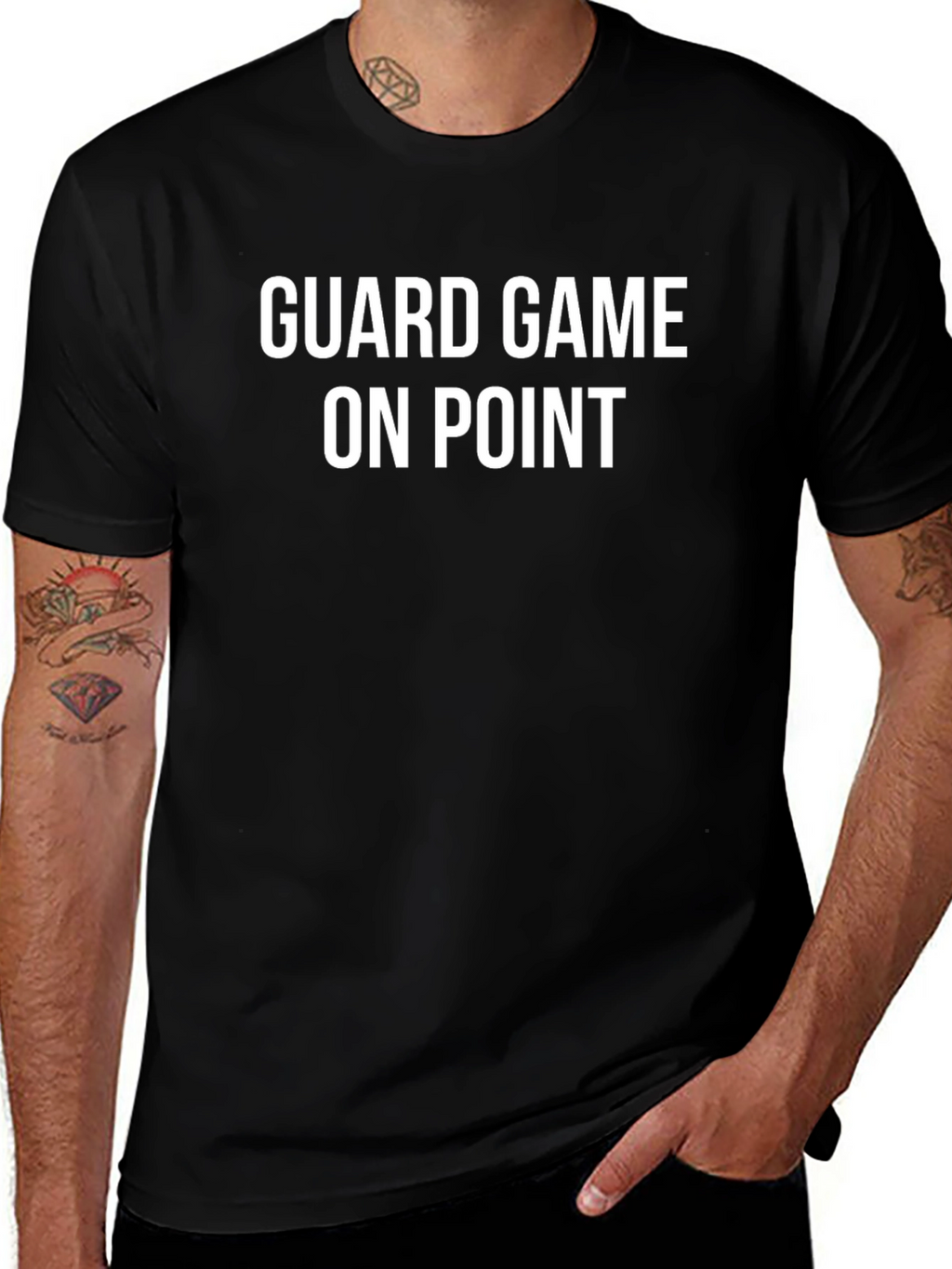 Guard Game On Point Black T-Shirt