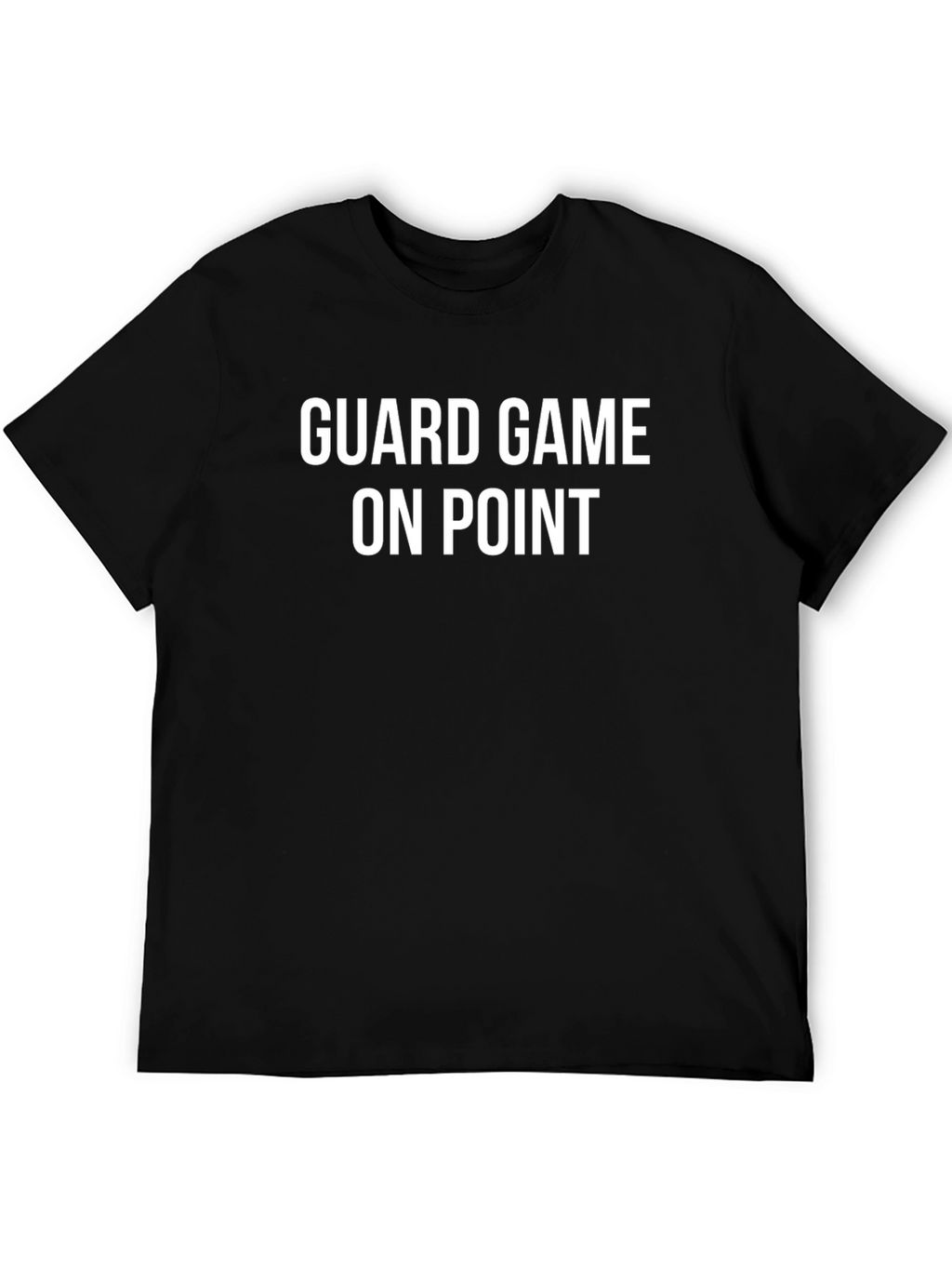 Guard Game On Point Black T-Shirt