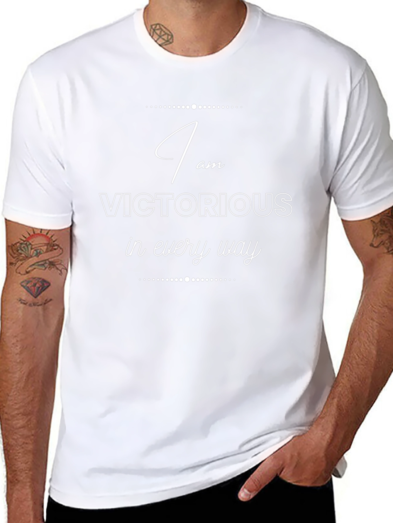 Victorious Graphic Tee - Stylish Statement Shirt