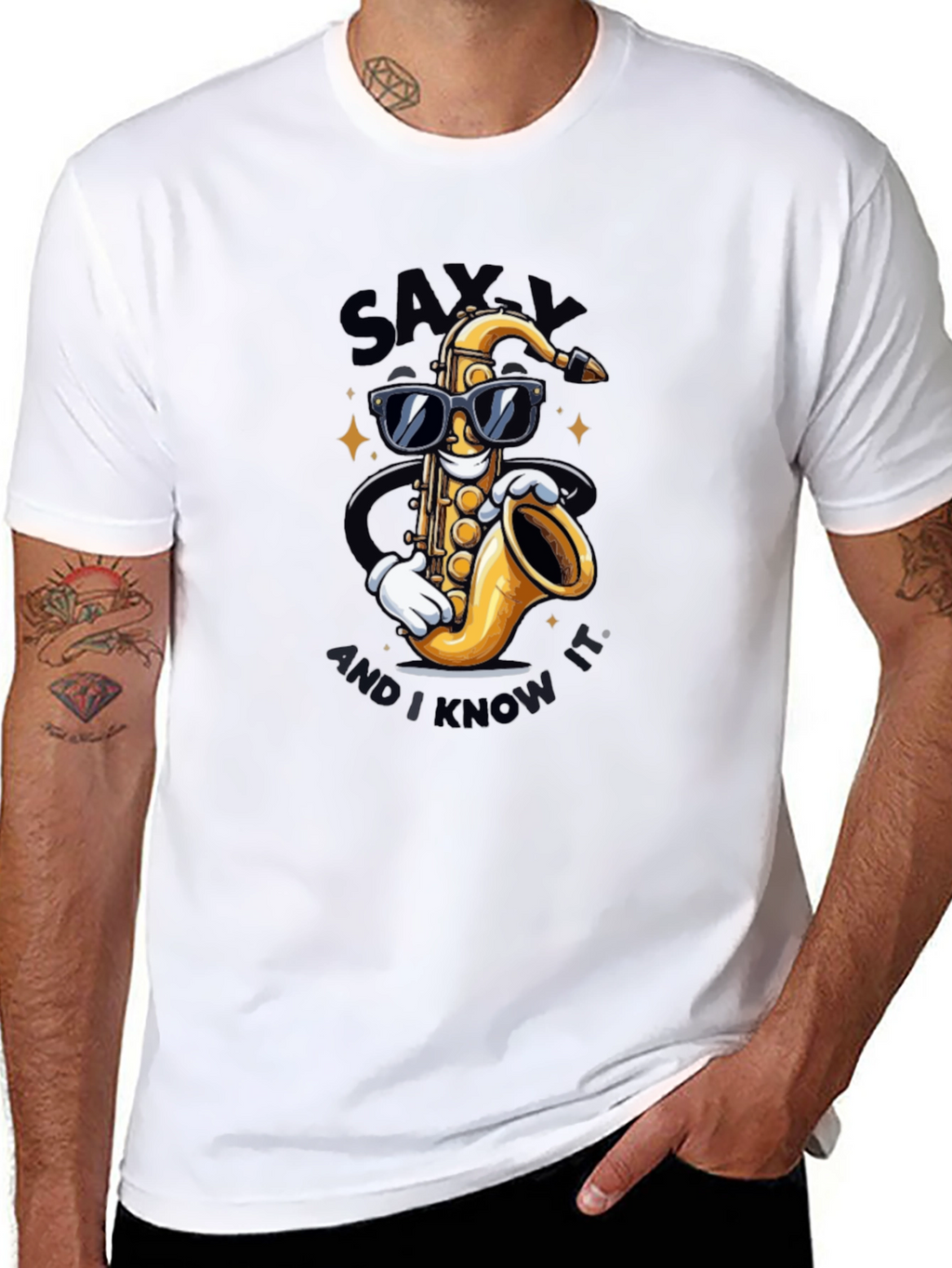 Saxxy and I Know It T-Shirt