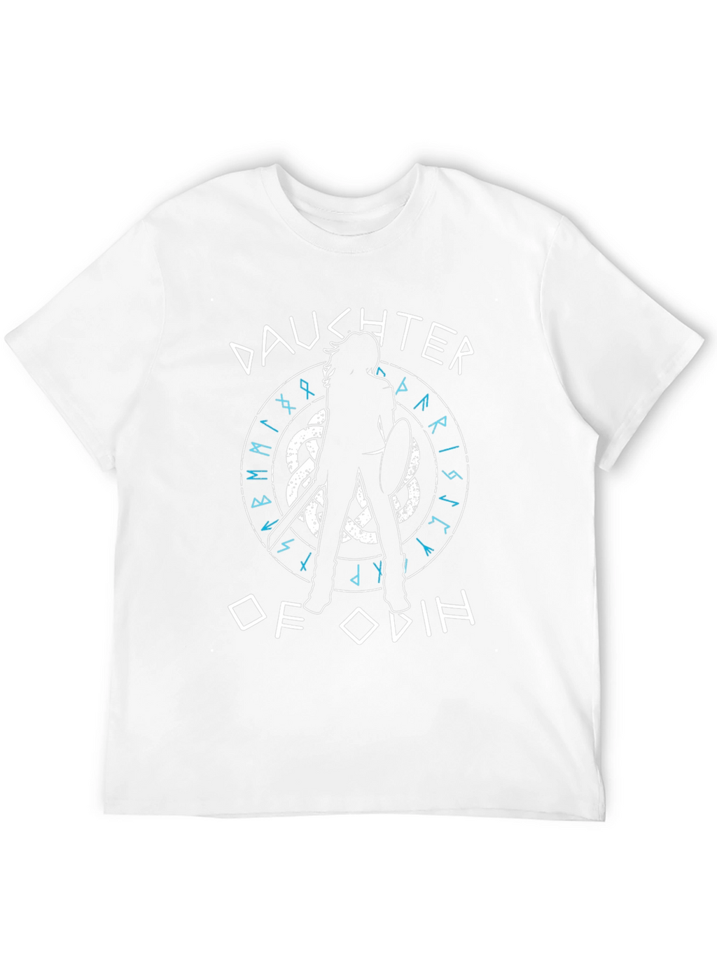 Daughter of Odin Viking Warrior T-Shirt - Black