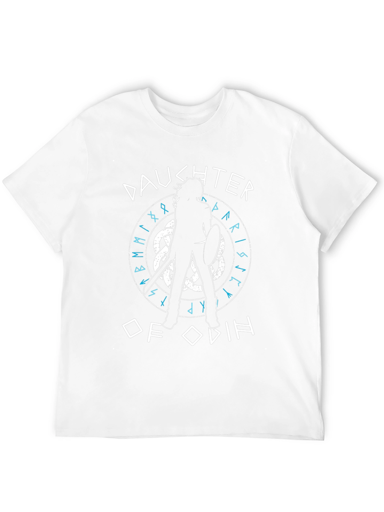 Daughter of Odin Viking Warrior T-Shirt - Black