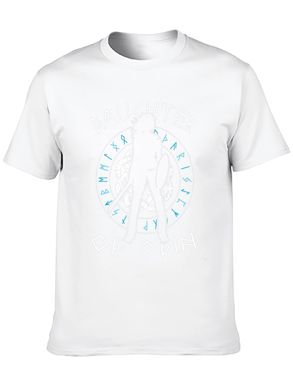 Daughter of Odin Viking Warrior T-Shirt - Black