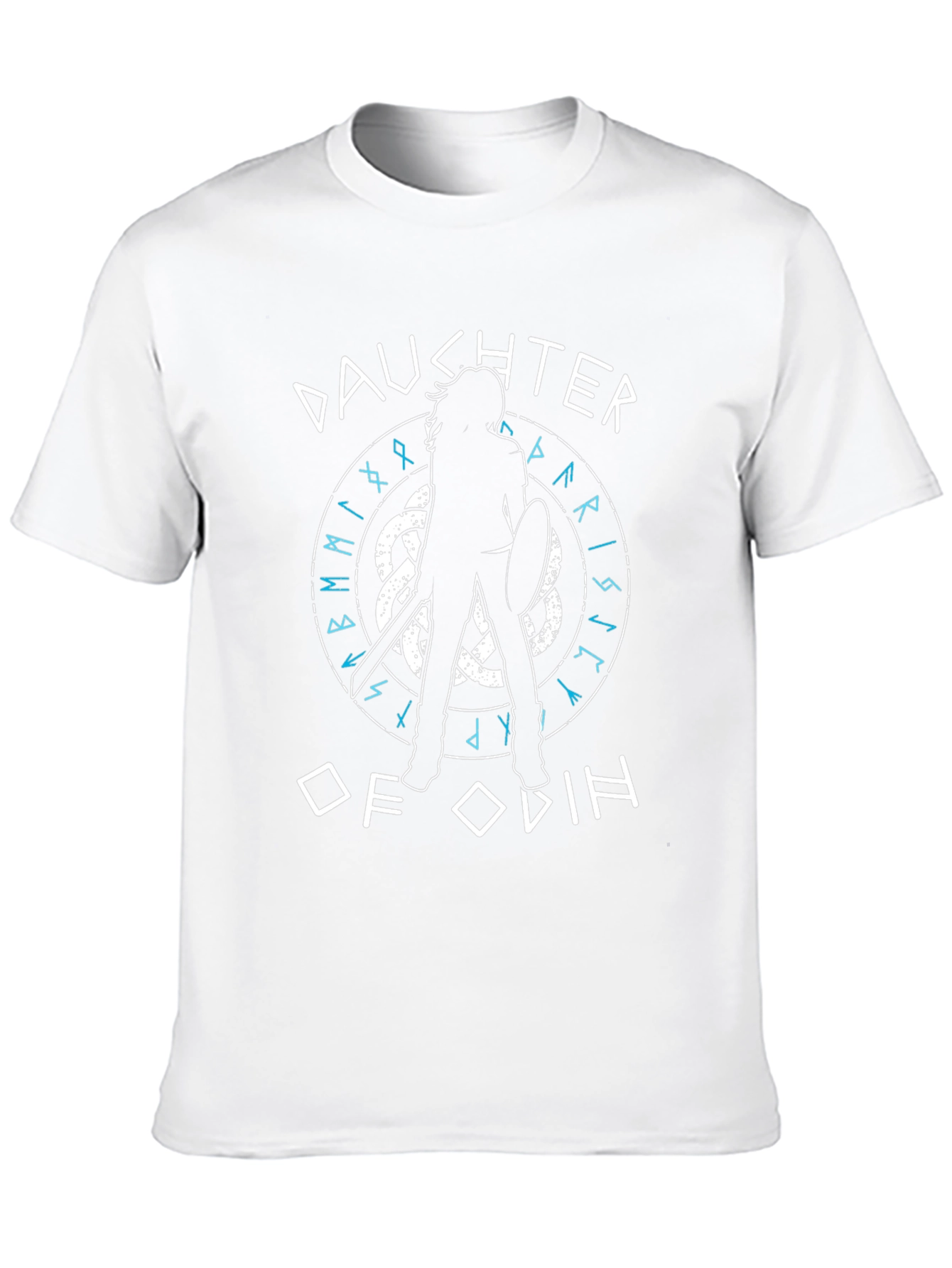 Daughter of Odin Viking Warrior T-Shirt - Black