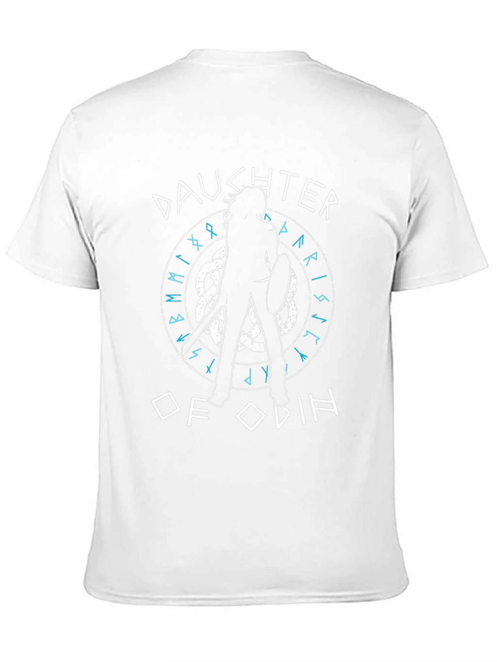 Daughter of Odin Viking Warrior T-Shirt - Black