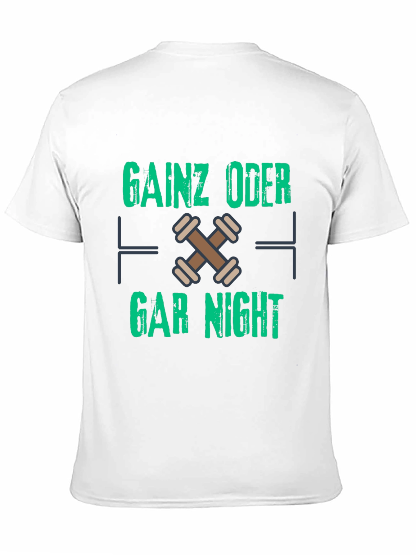 Gainz Oder Gar Nicht Black T-Shirt