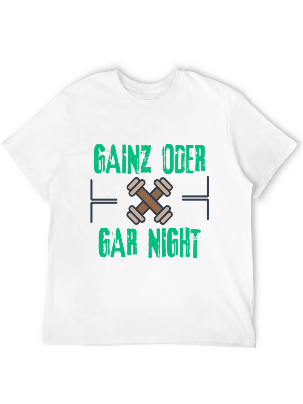 Gainz Oder Gar Nicht Black T-Shirt
