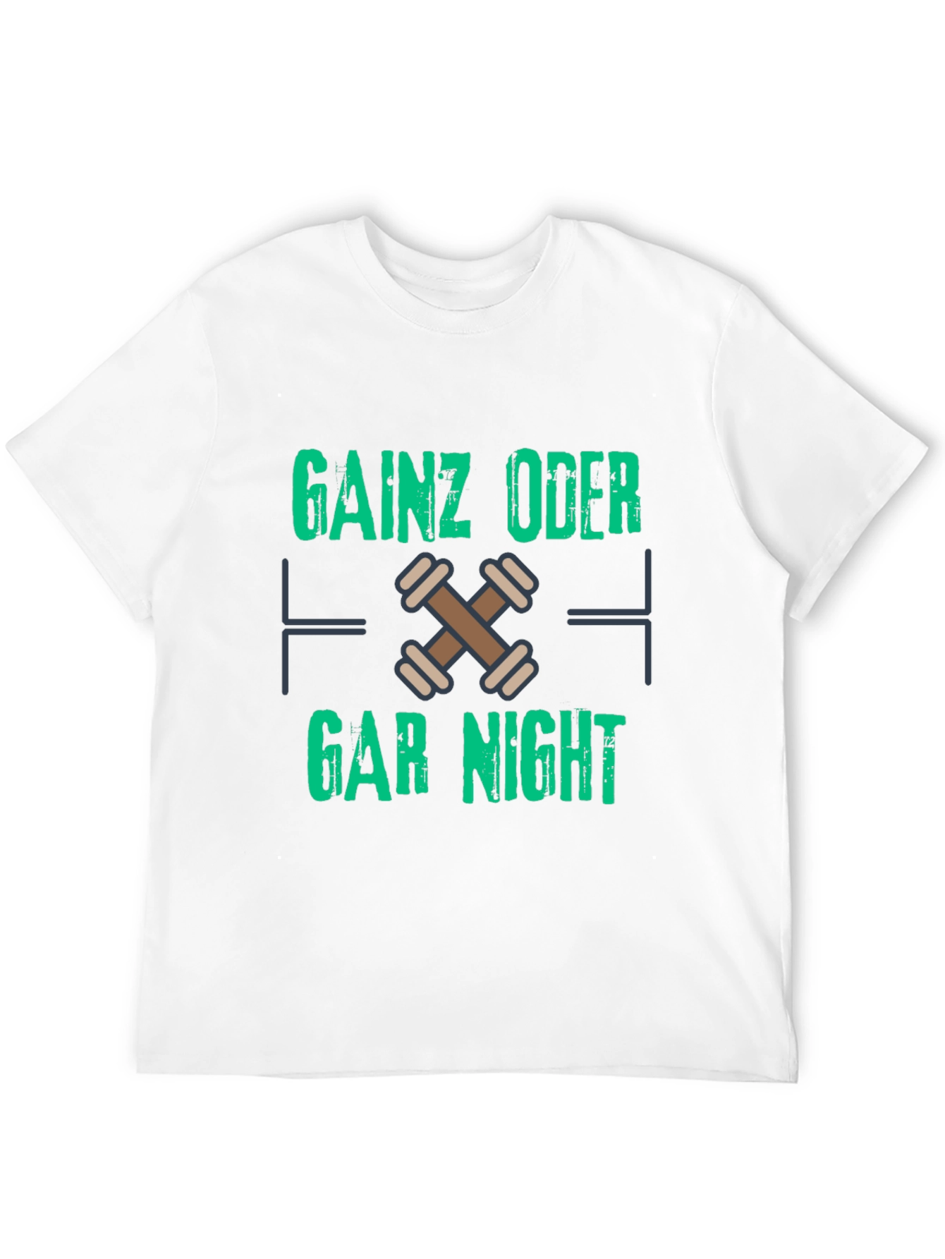 Gainz Oder Gar Nicht Black T-Shirt