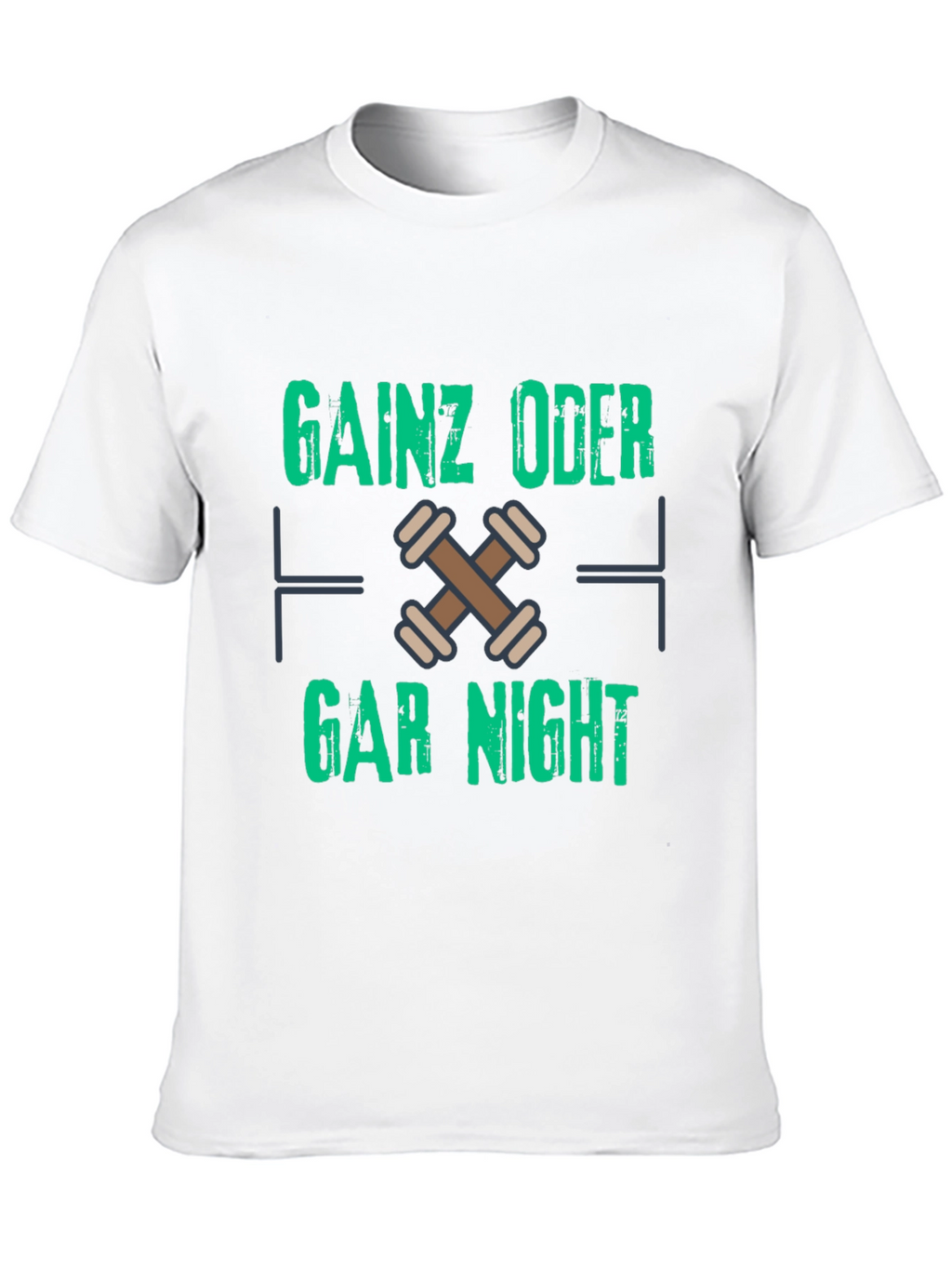 Gainz Oder Gar Nicht Black T-Shirt