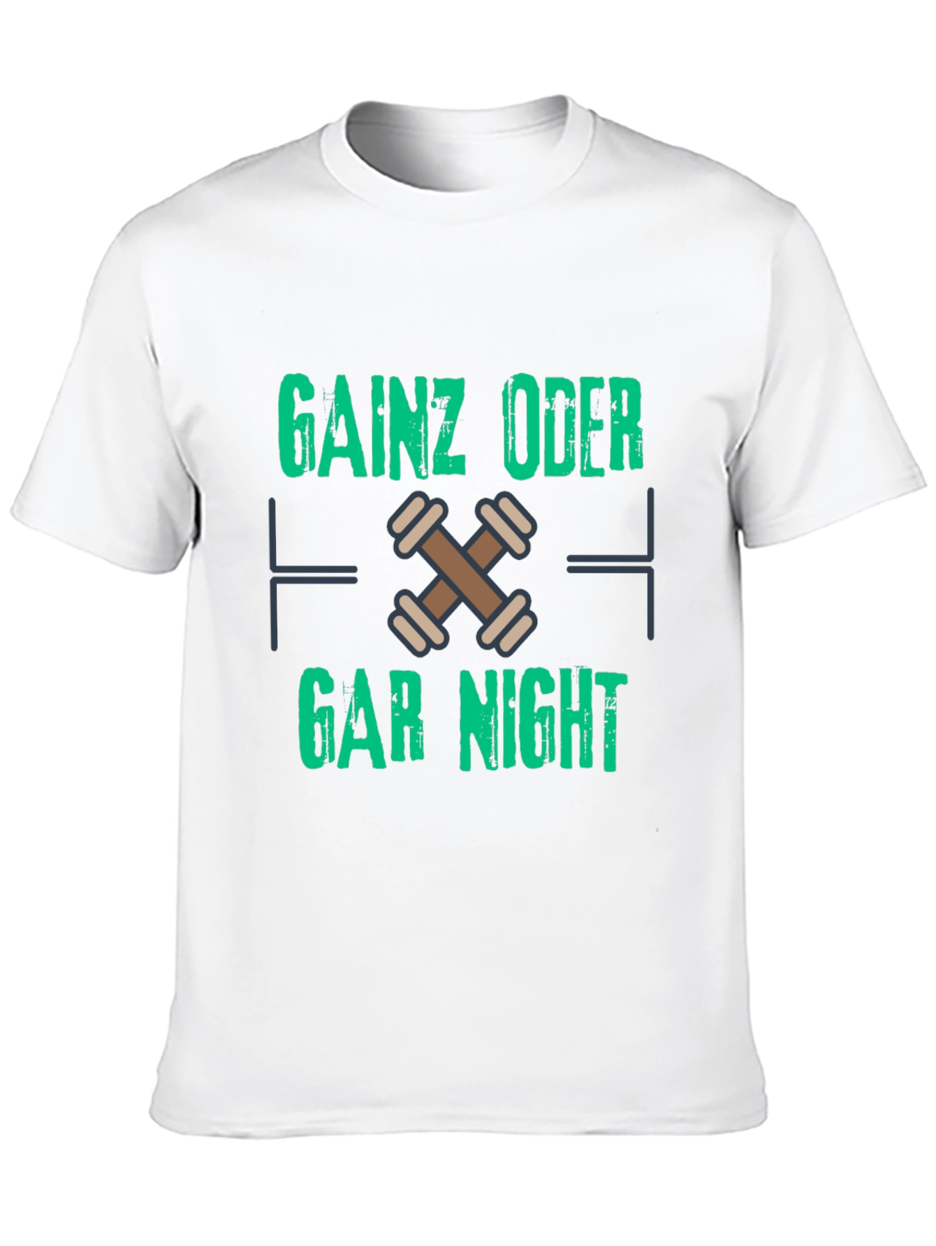 Gainz Oder Gar Nicht Black T-Shirt