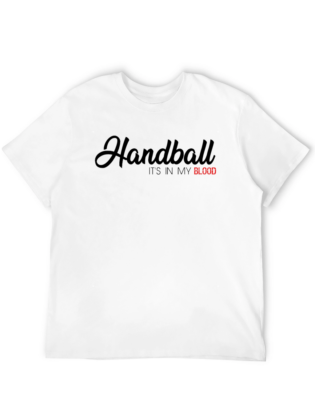 Handball in My Blood Black T-Shirt