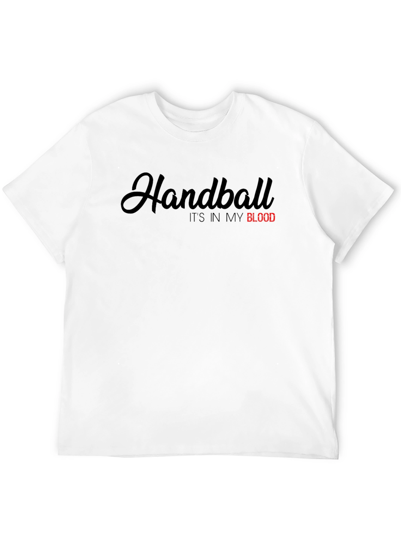 Handball in My Blood Black T-Shirt