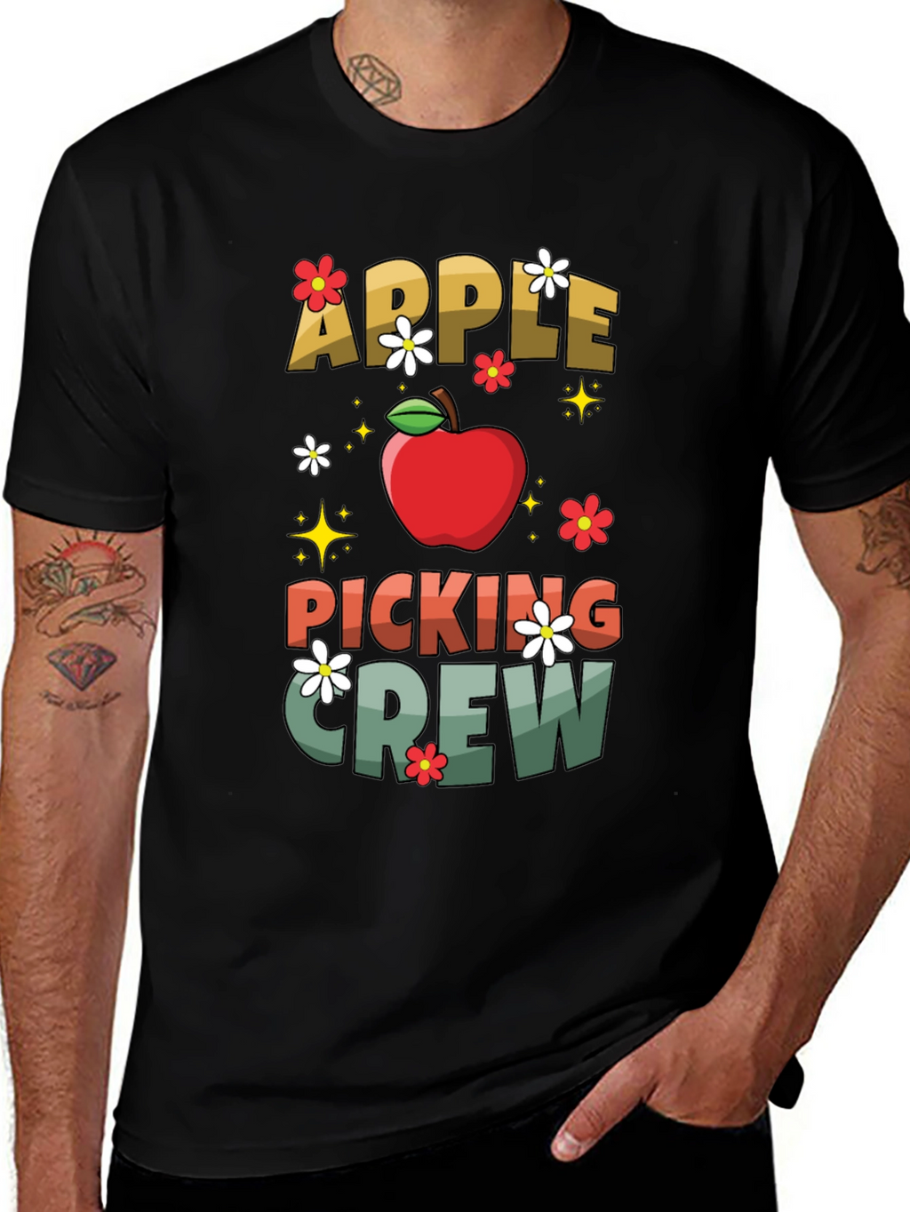 Apple Picking Crew Graphic Tee