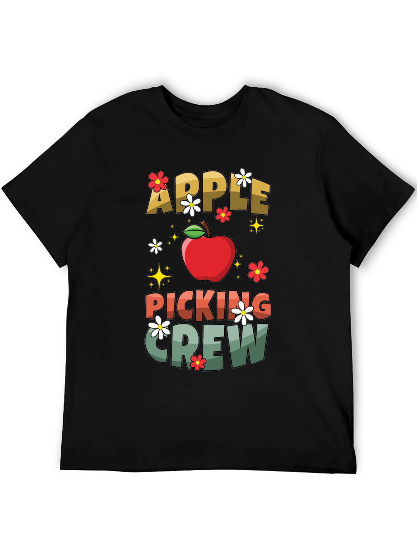 Apple Picking Crew Graphic Tee