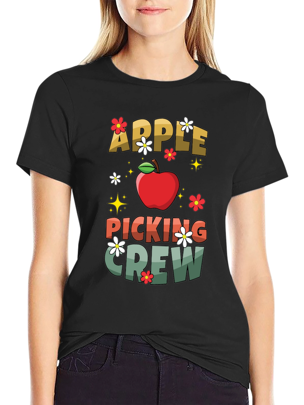 Apple Picking Crew Graphic Tee
