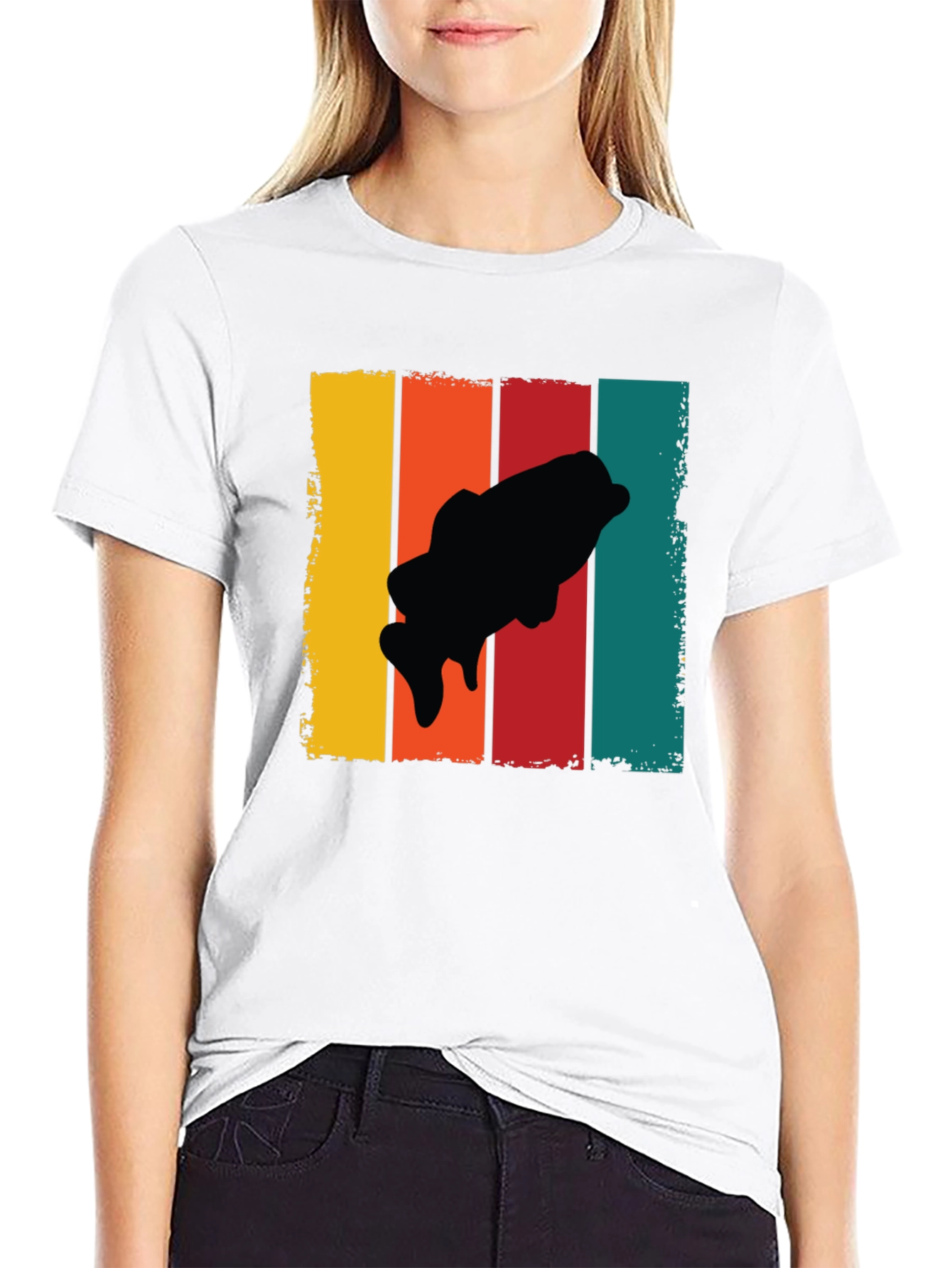 Retro Bass Fishing T-Shirt