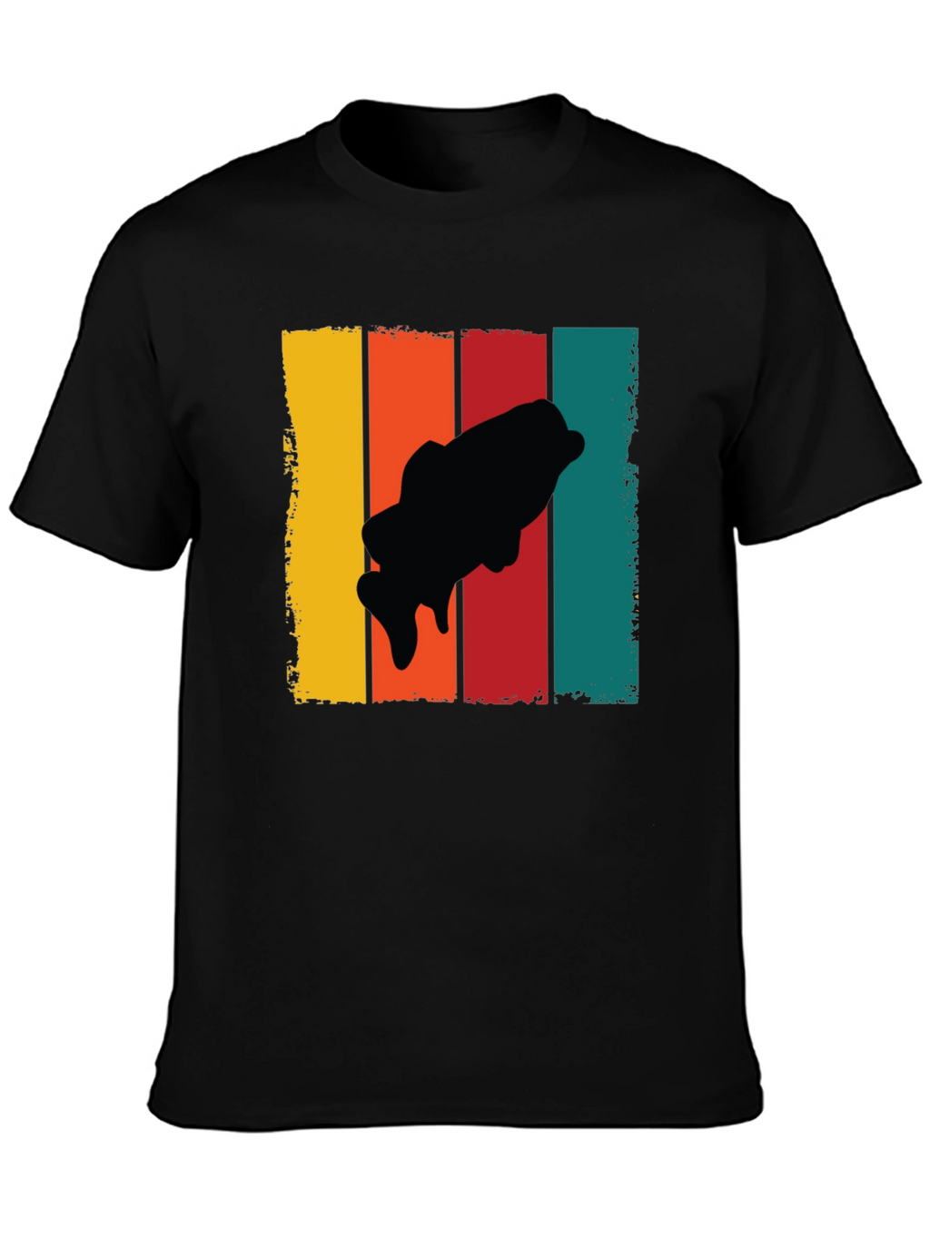 Retro Bass Fishing T-Shirt