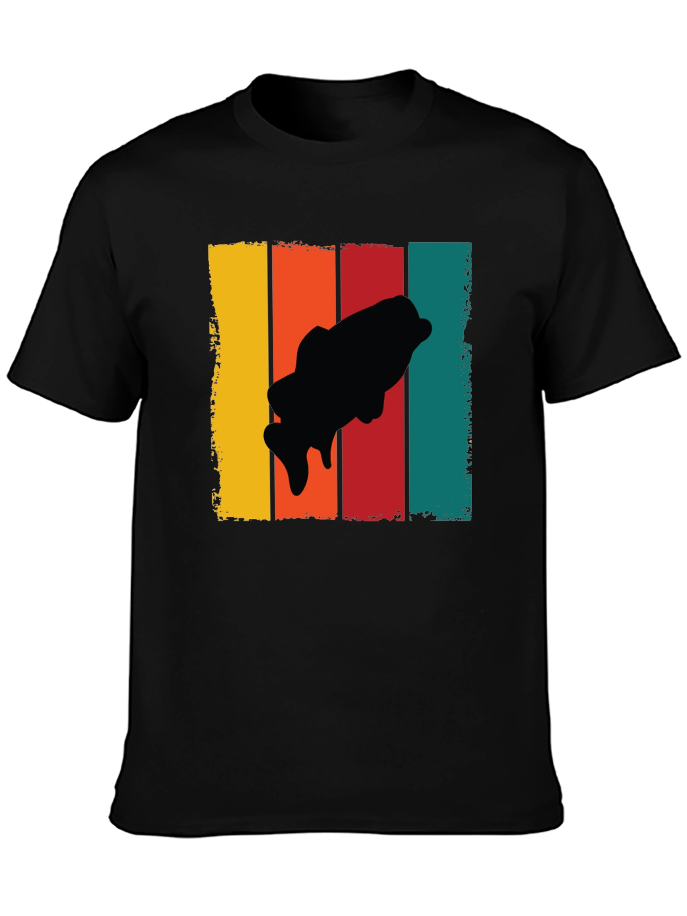 Retro Bass Fishing T-Shirt