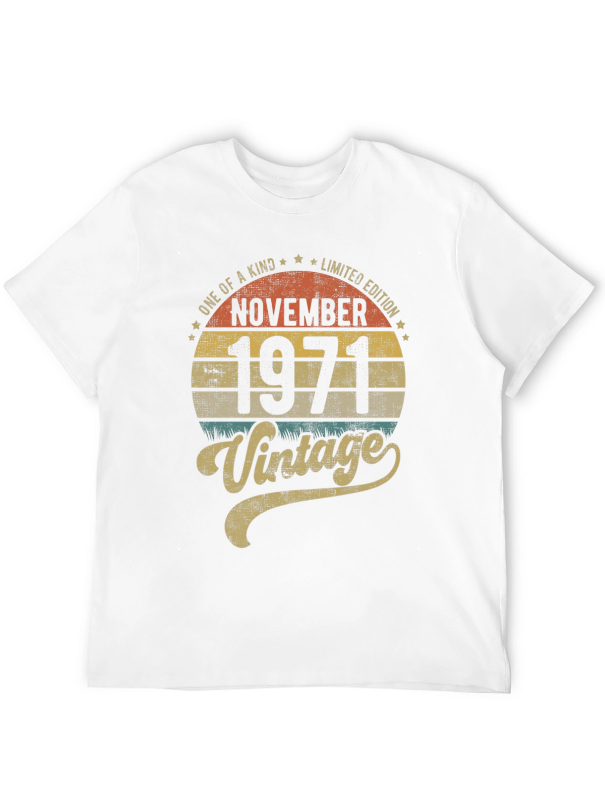 November 1971 Vintage Graphic T-Shirt