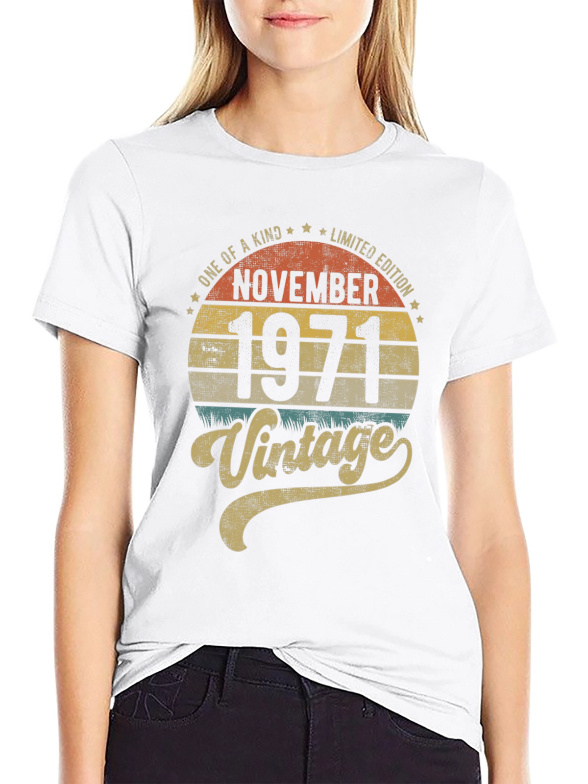 November 1971 Vintage Graphic T-Shirt