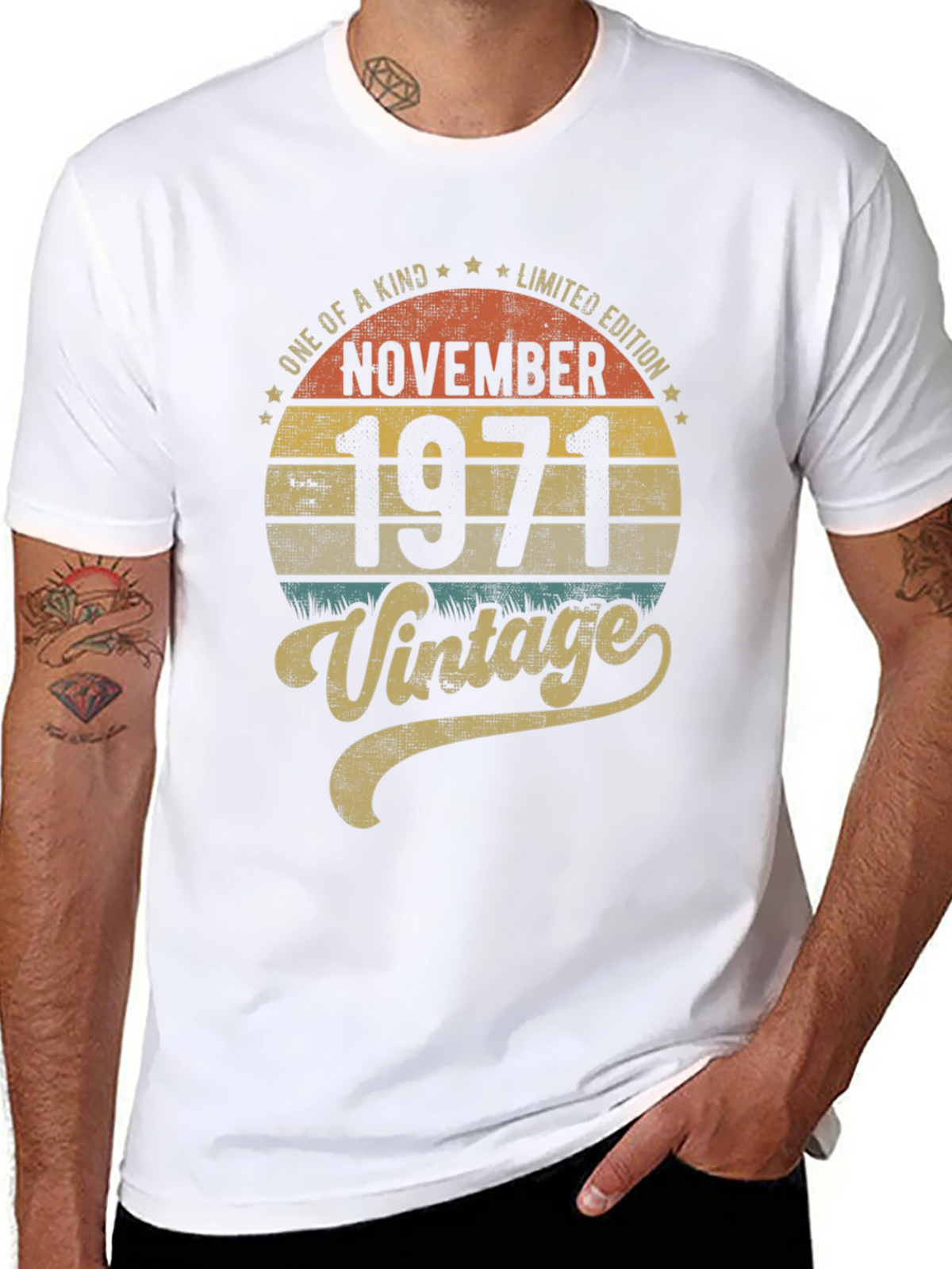 November 1971 Vintage Graphic T-Shirt