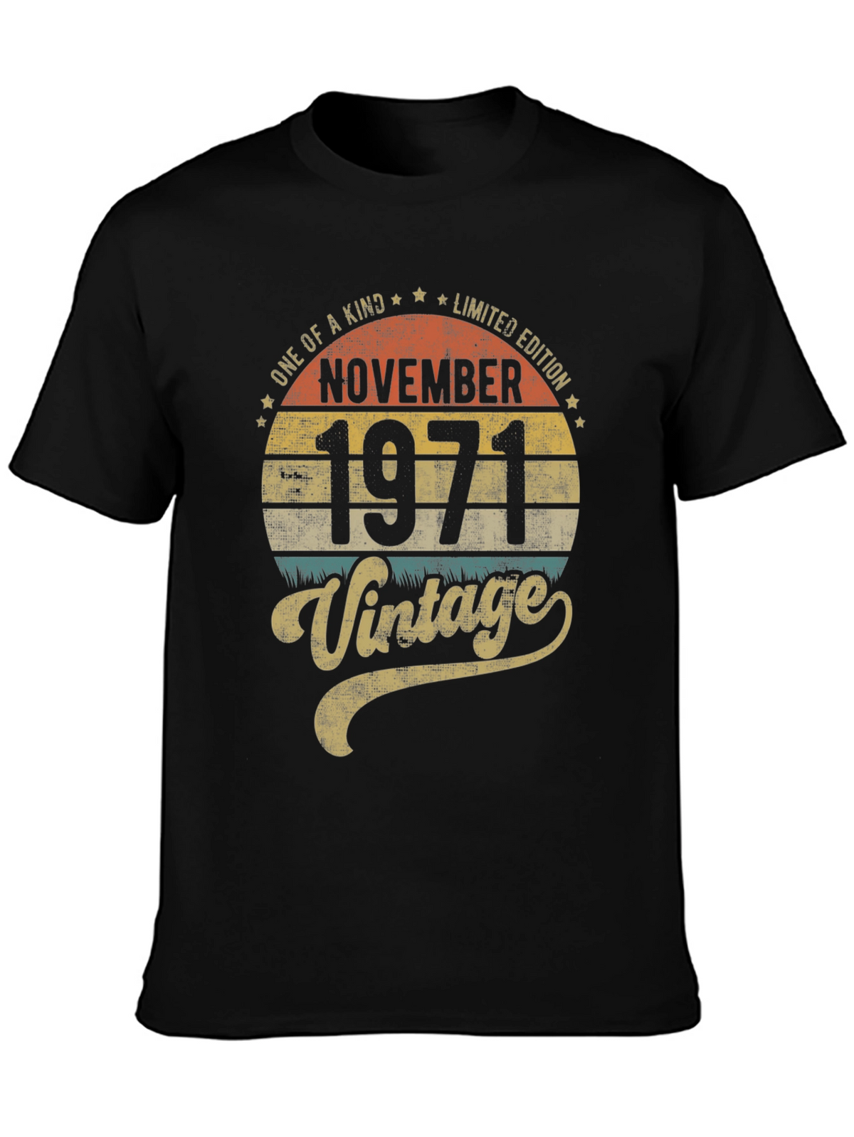 November 1971 Vintage Graphic T-Shirt