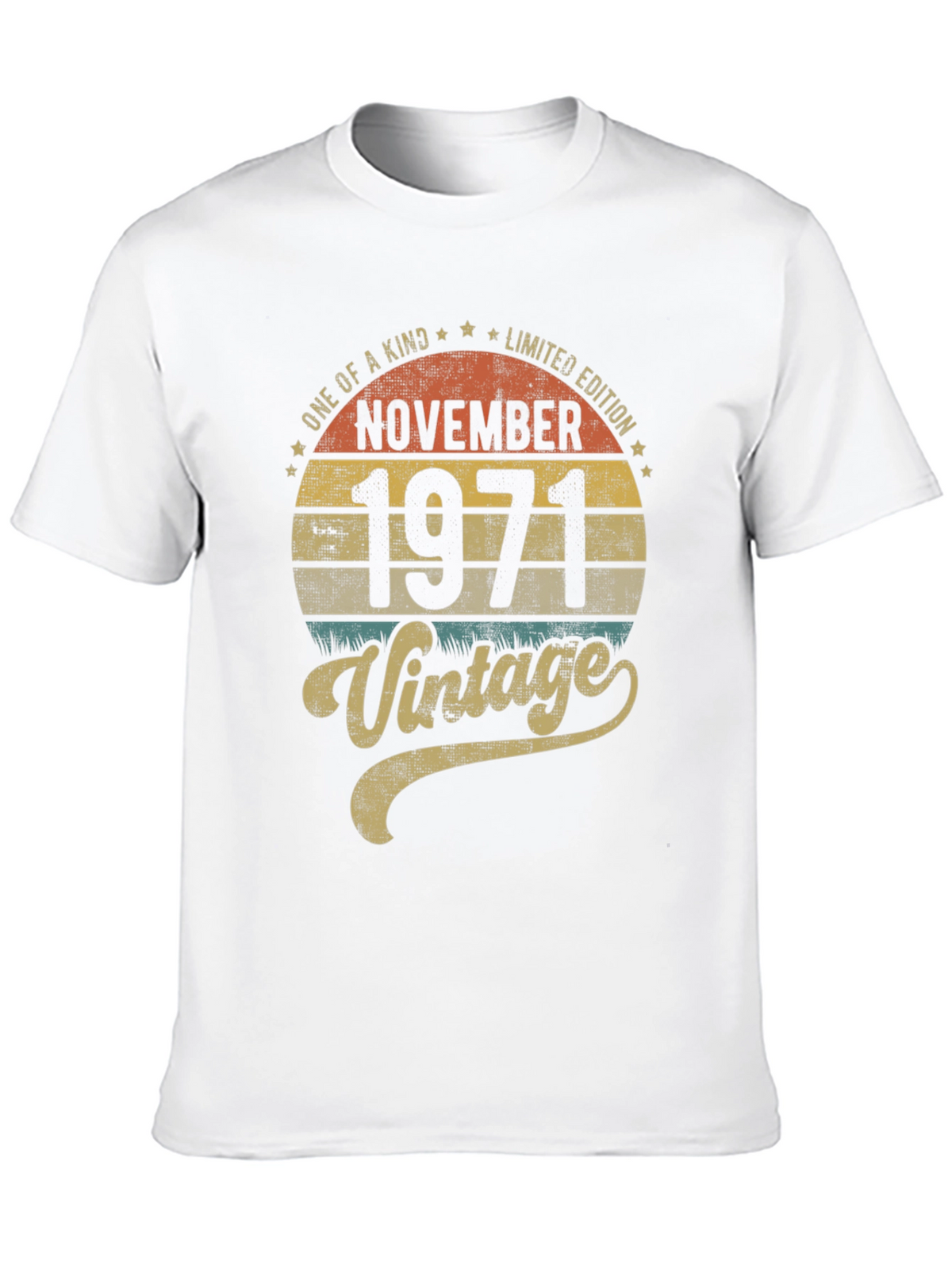 November 1971 Vintage Graphic T-Shirt