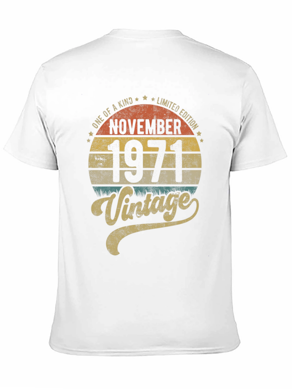 November 1971 Vintage Graphic T-Shirt