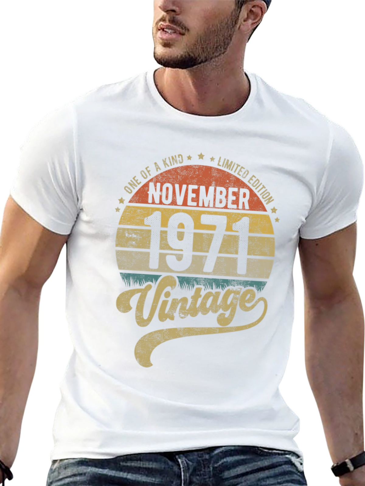 November 1971 Vintage Graphic T-Shirt