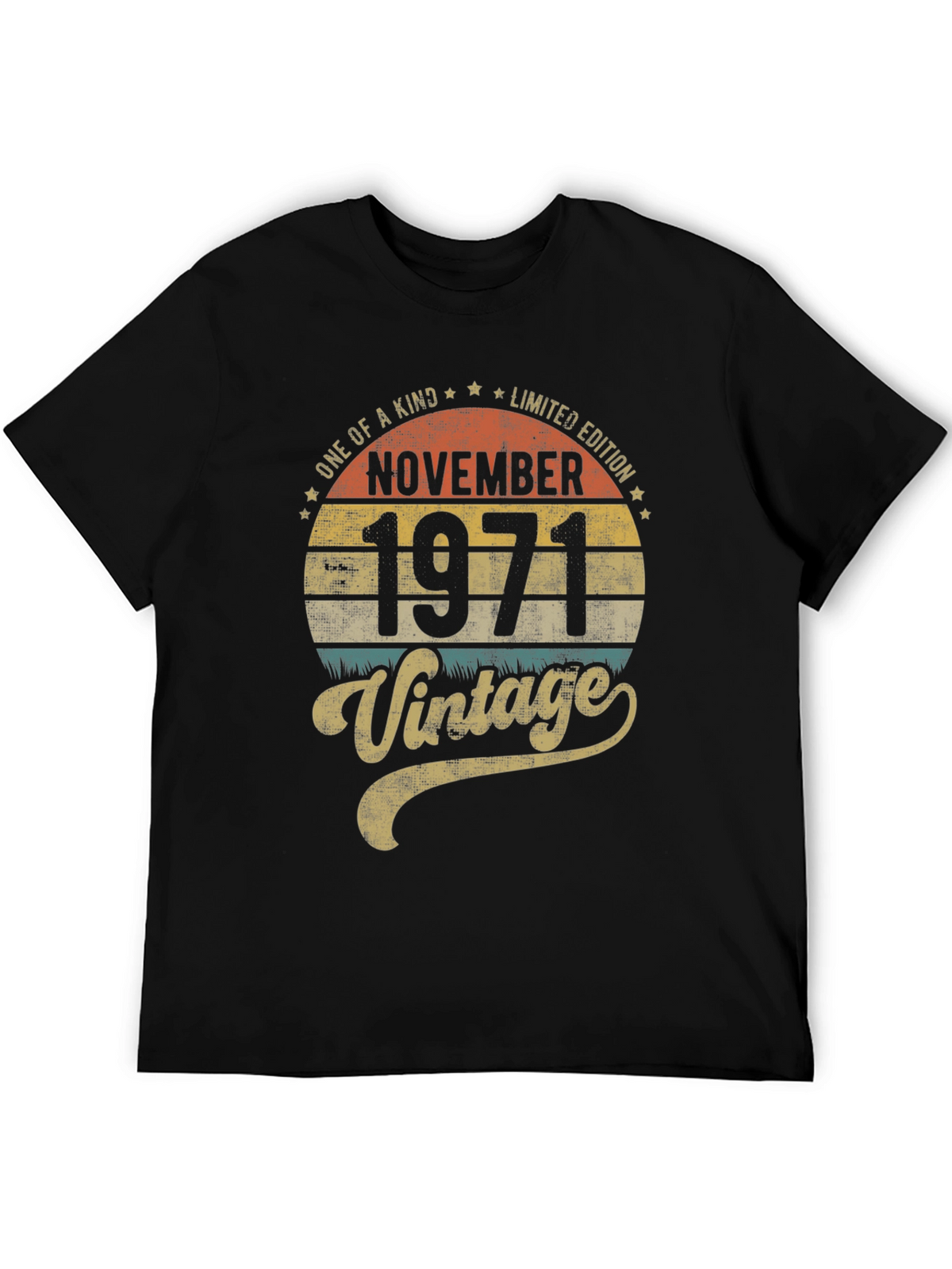 November 1971 Vintage Graphic T-Shirt