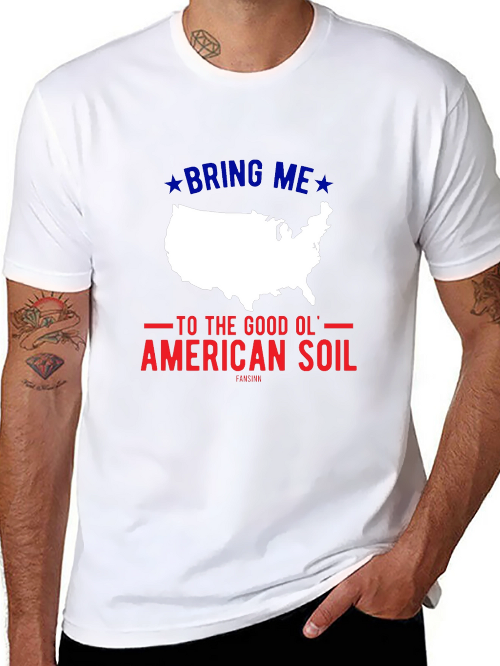 American Soil Graphic T-Shirt - Patriot Pride
