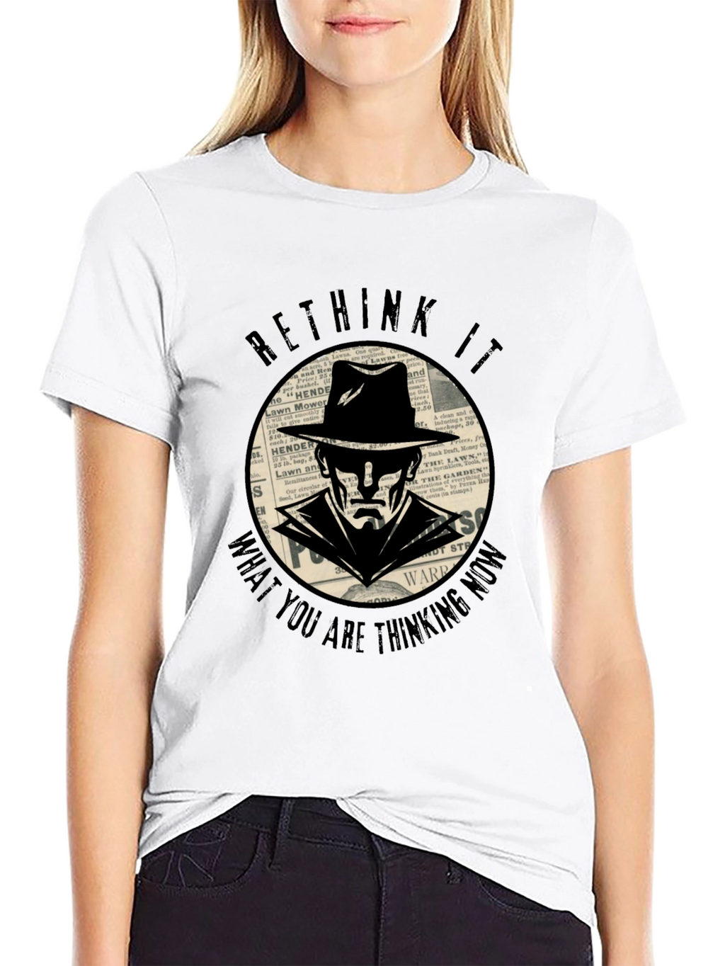 Rethink Graphic T-Shirt