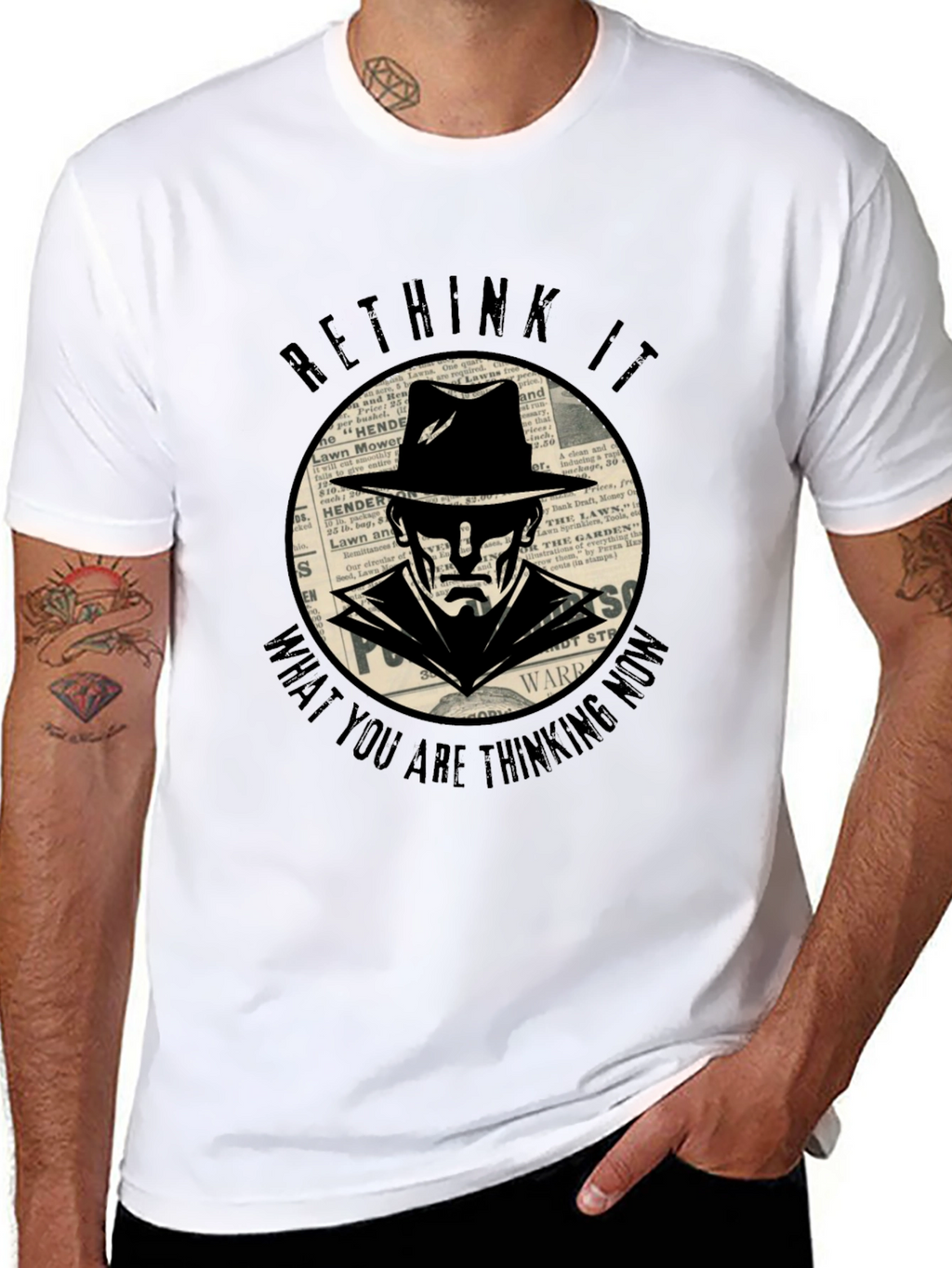 Rethink Graphic T-Shirt