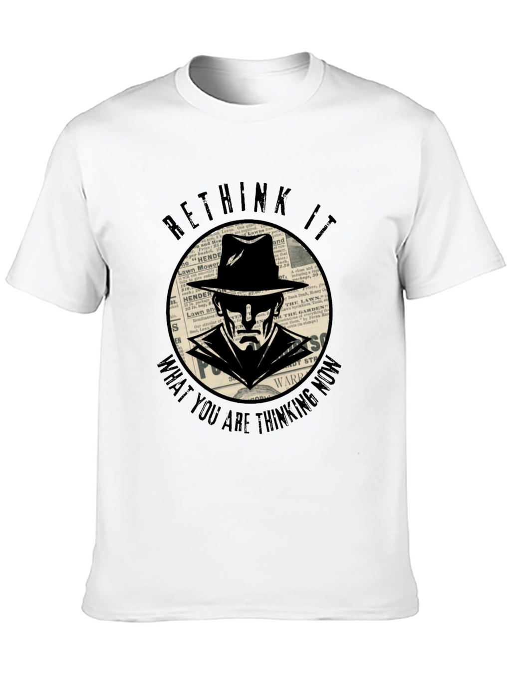 Rethink Graphic T-Shirt