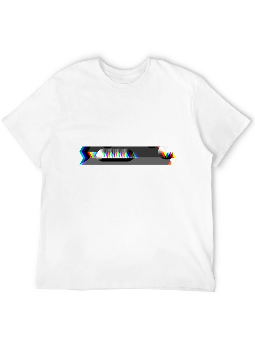 Retro Cassette Glitch T-Shirt