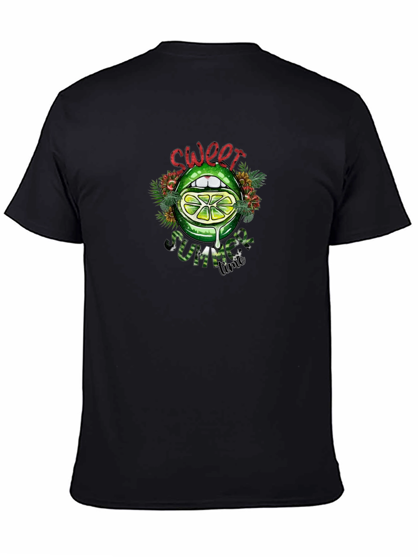 Sweet Summertime Lips Graphic T-Shirt