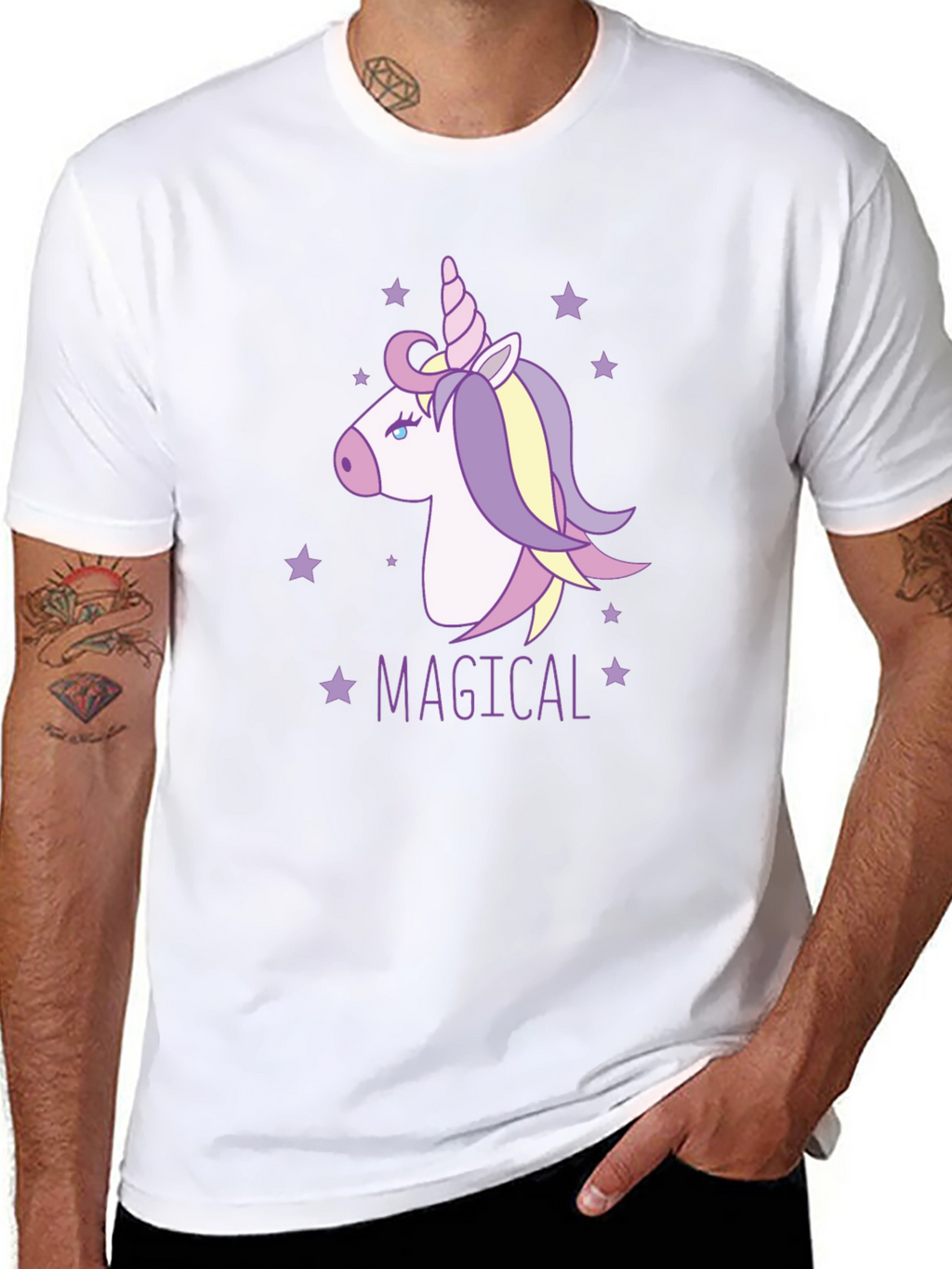 Magical Unicorn Graphic T-Shirt