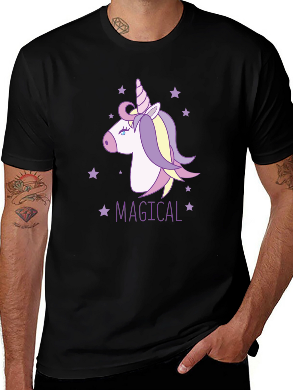 Magical Unicorn Graphic T-Shirt