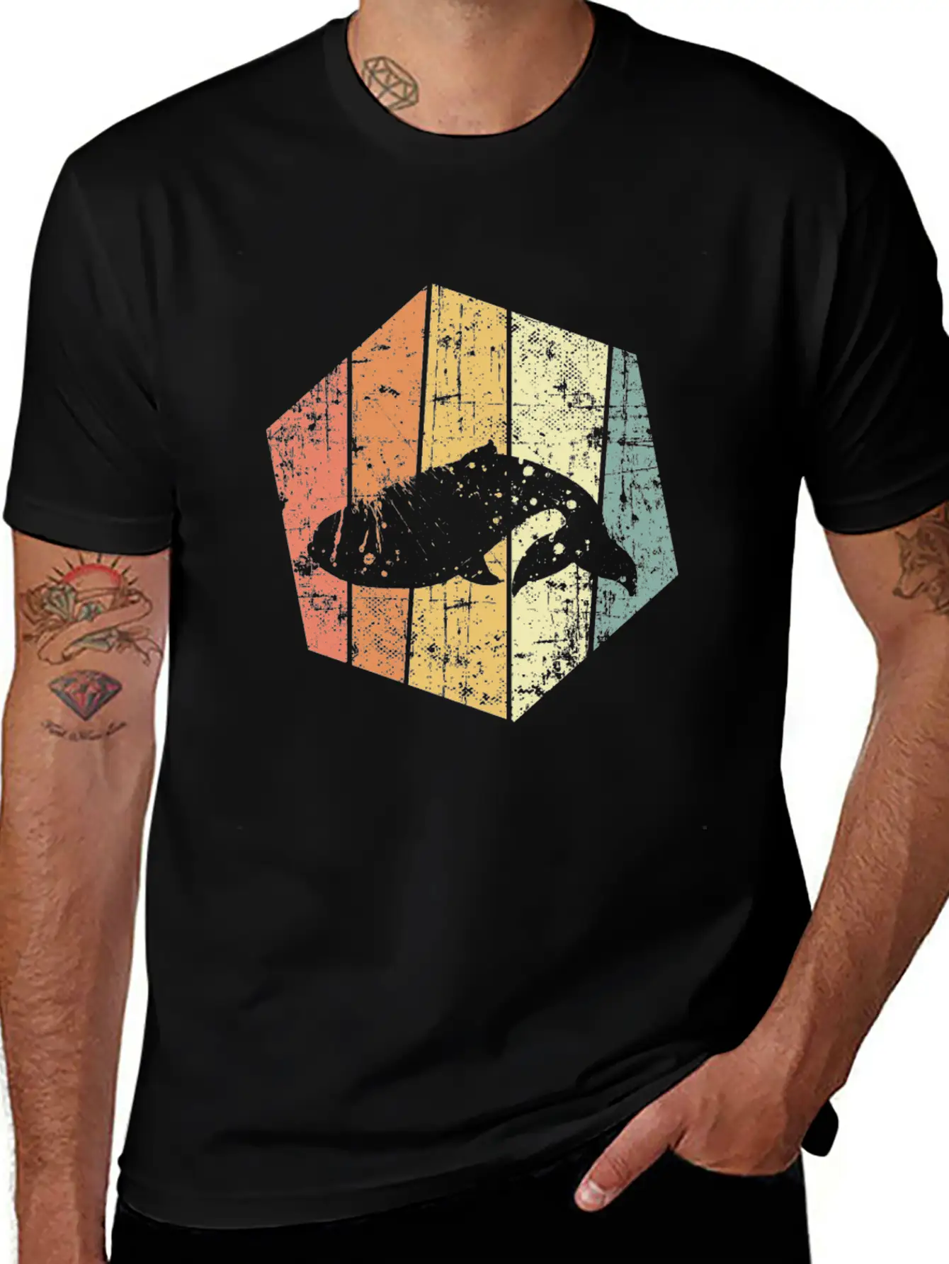 Wal Retro Stylish Everyday T-Shirt – Unisex Basic Cotton Tee