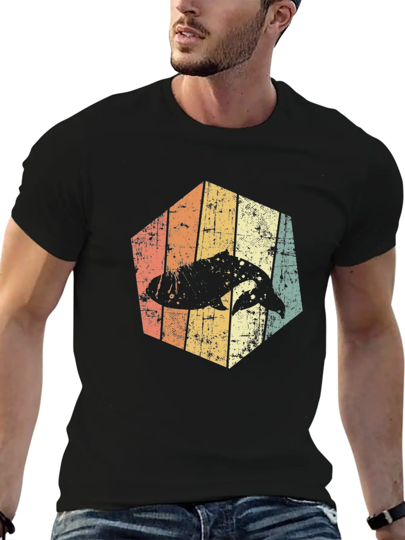Wal Retro Stylish Everyday T-Shirt – Unisex Basic Cotton Tee
