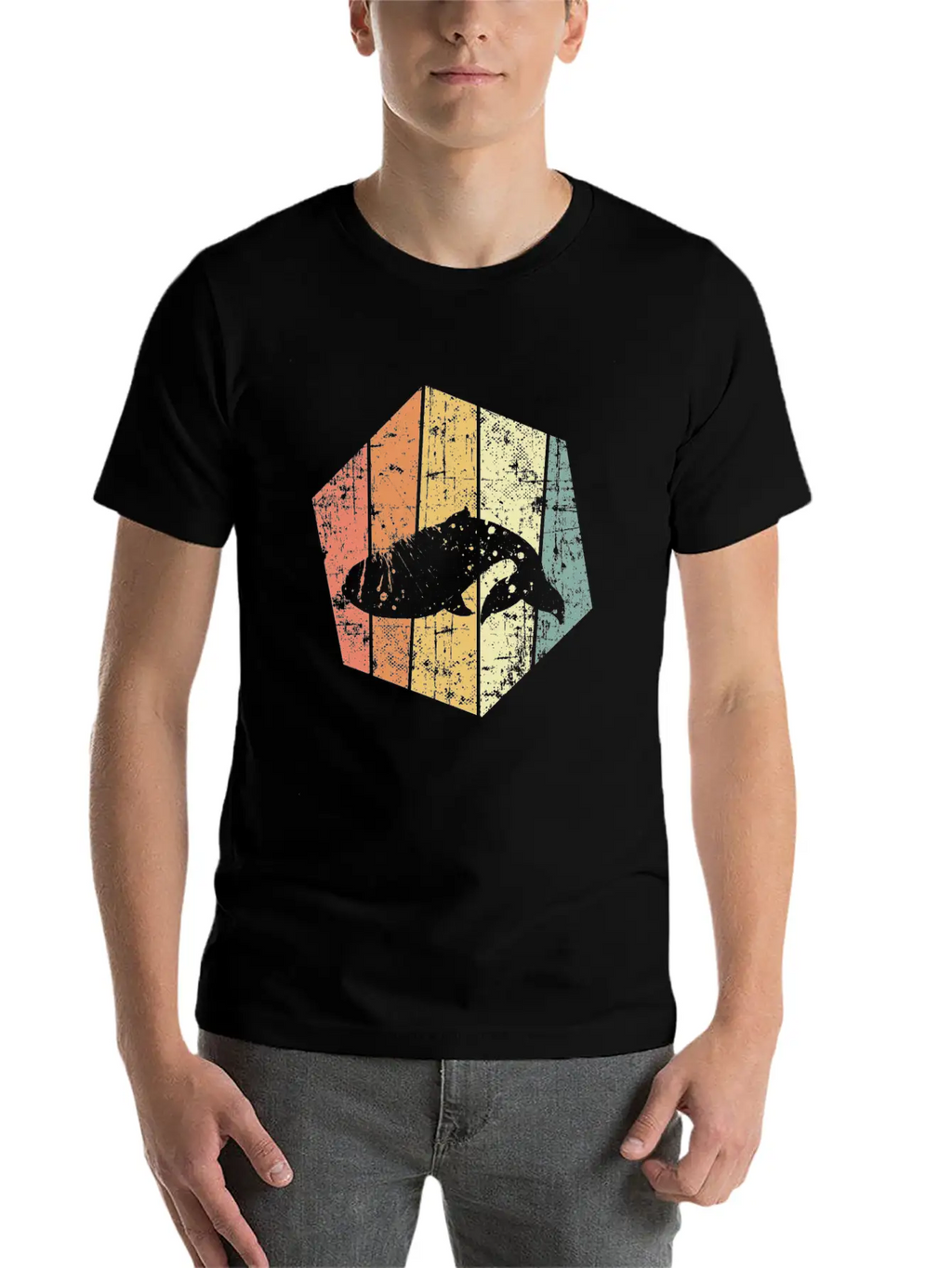 Wal Retro Stylish Everyday T-Shirt – Unisex Basic Cotton Tee