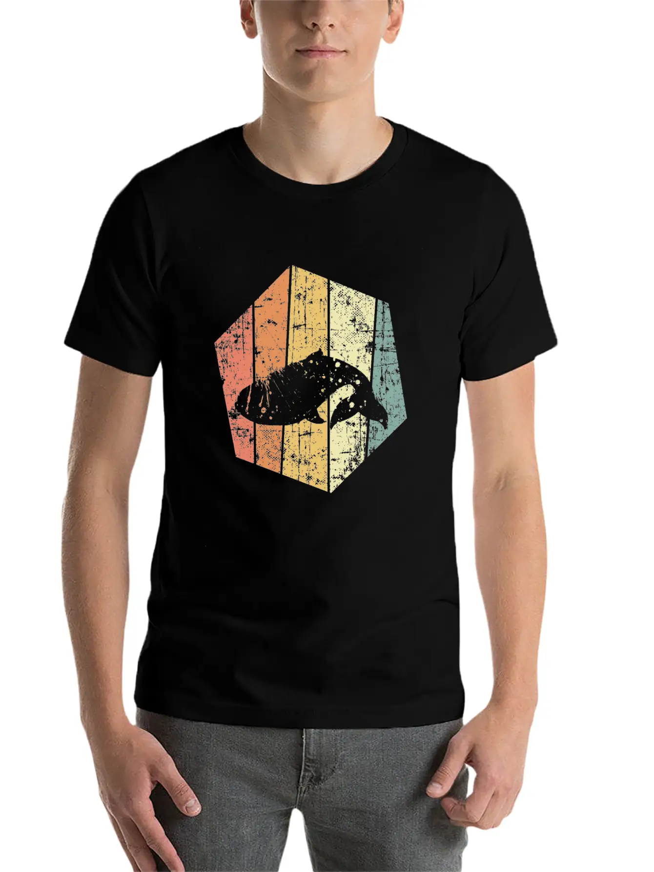 Wal Retro Stylish Everyday T-Shirt – Unisex Basic Cotton Tee